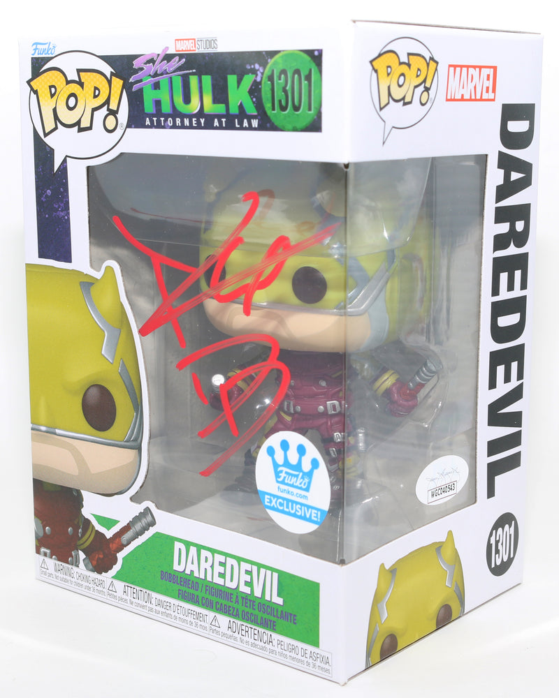 
                  
                    Charlie Cox as Yellow Suit Daredevil in She-Hulk : Attorney at Law Funko.com Exclusive (JSA) Signed Funko POP! #1301 with Character Name
                  
                