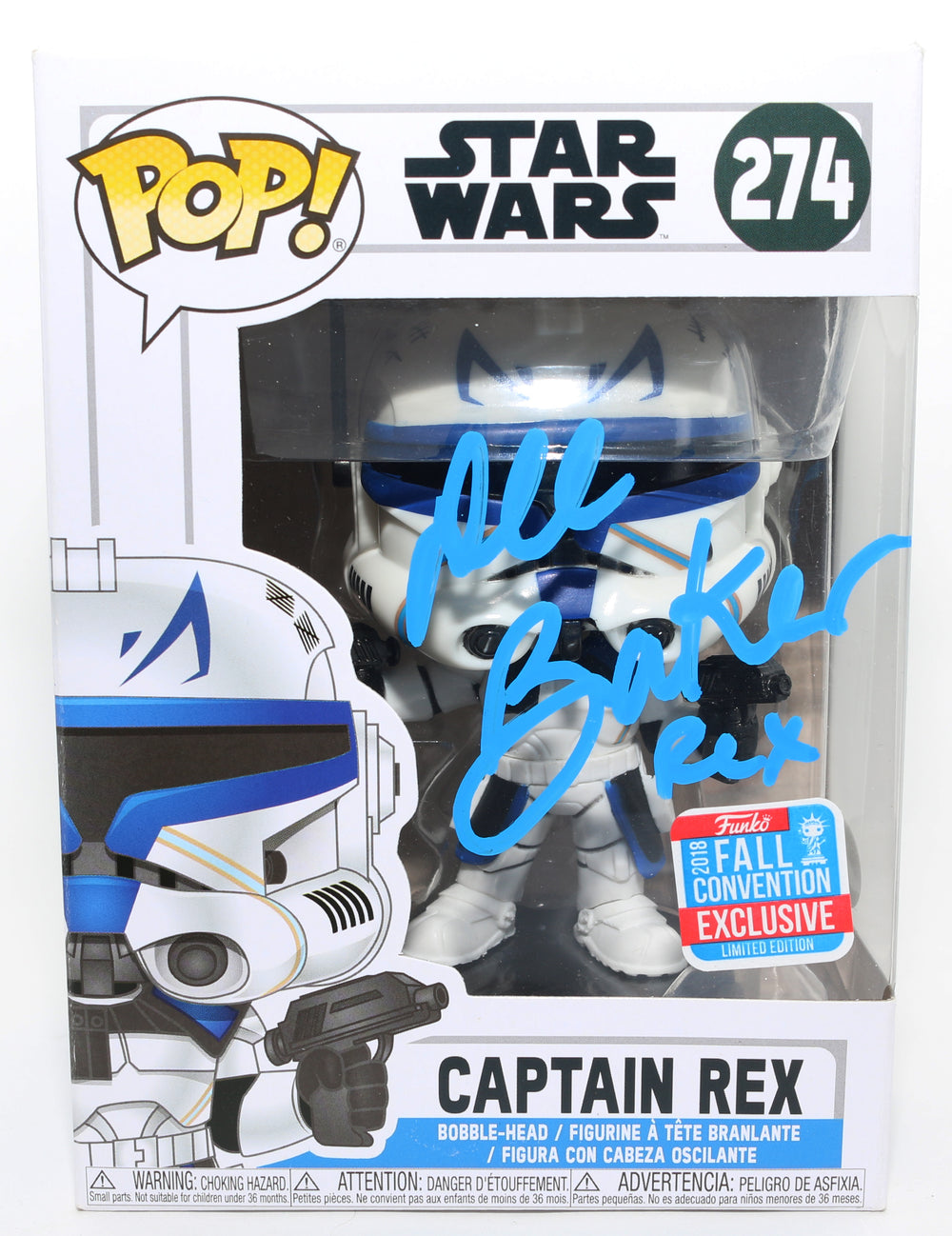 Dee Bradley Baker as Captain Rex in Star Wars: The Clone