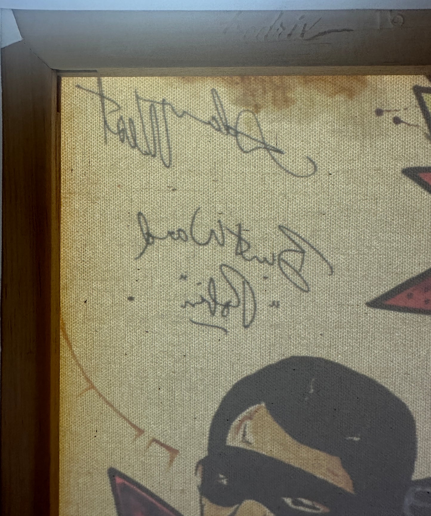 
                  
                    Batman & Robin 1966 16x20 Canvas Original Art by the Artist: Tony Nasa Gramegna Signed by Actors: Adam West & Burt Ward
                  
                