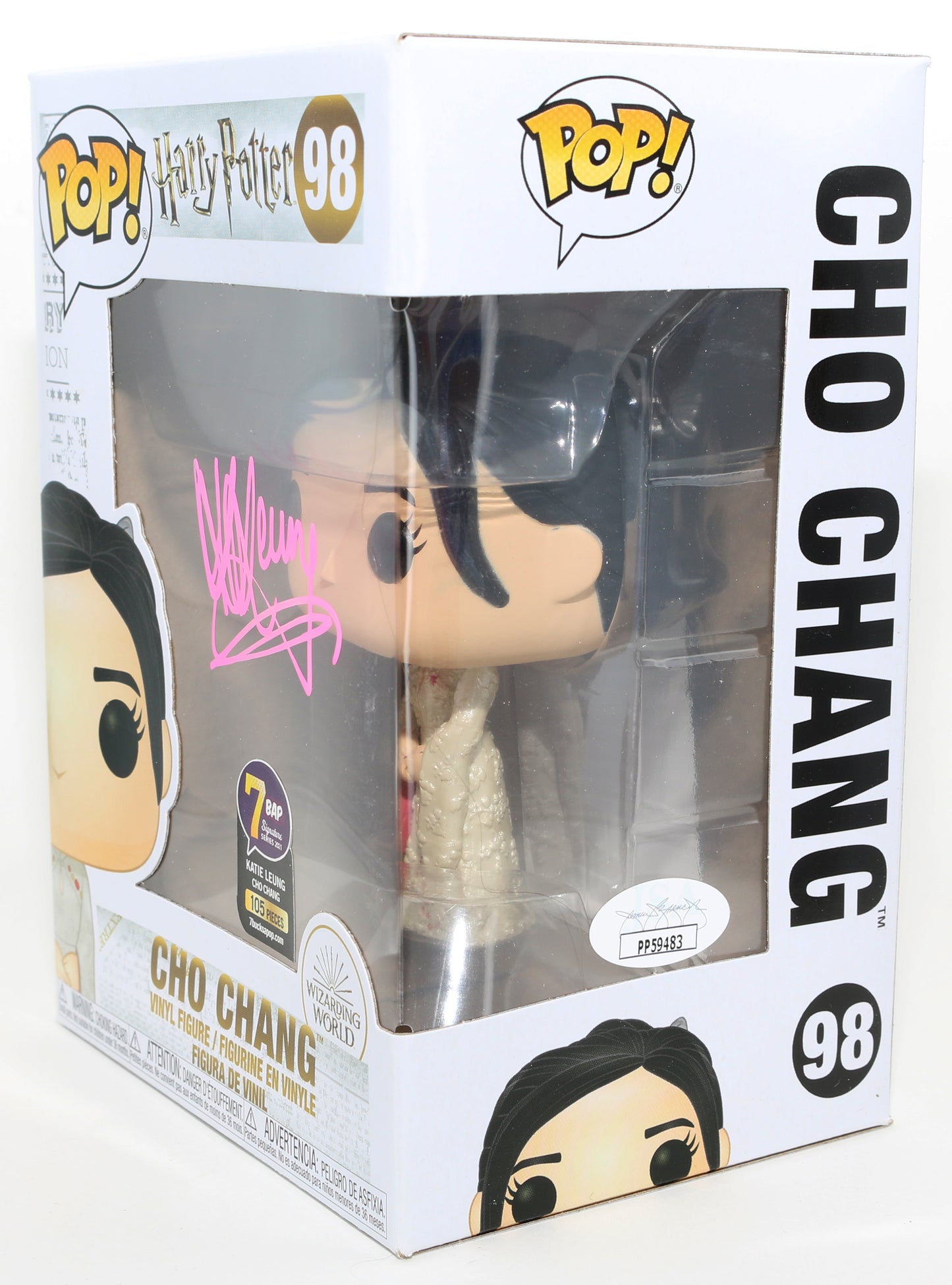 
                  
                    Katie Leung as Cho Chang in Harry Potter and the Goblet of Fire 7BAP Exclusive (JSA) Signed Funko POP! #98
                  
                