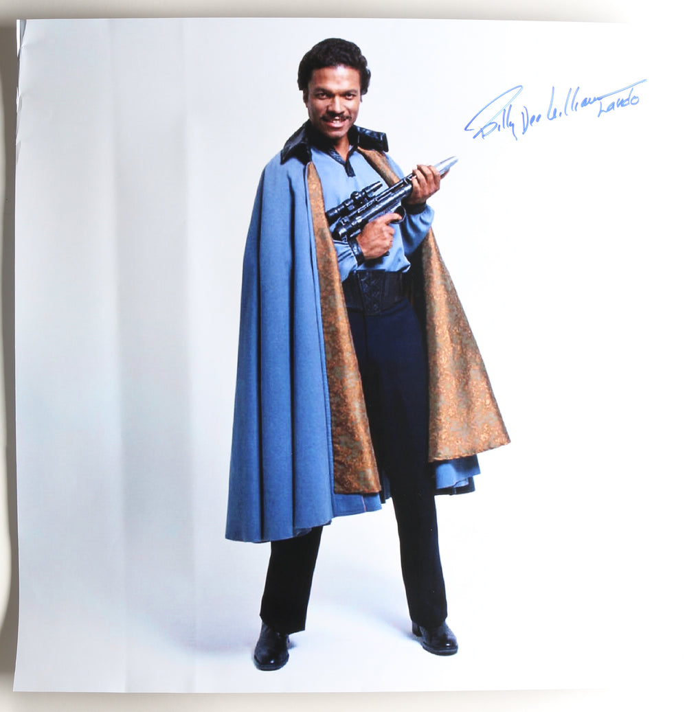 Billy Dee Williams as Lando in Star Wars: The Empire Strikes Back Signed 24x24 Poster