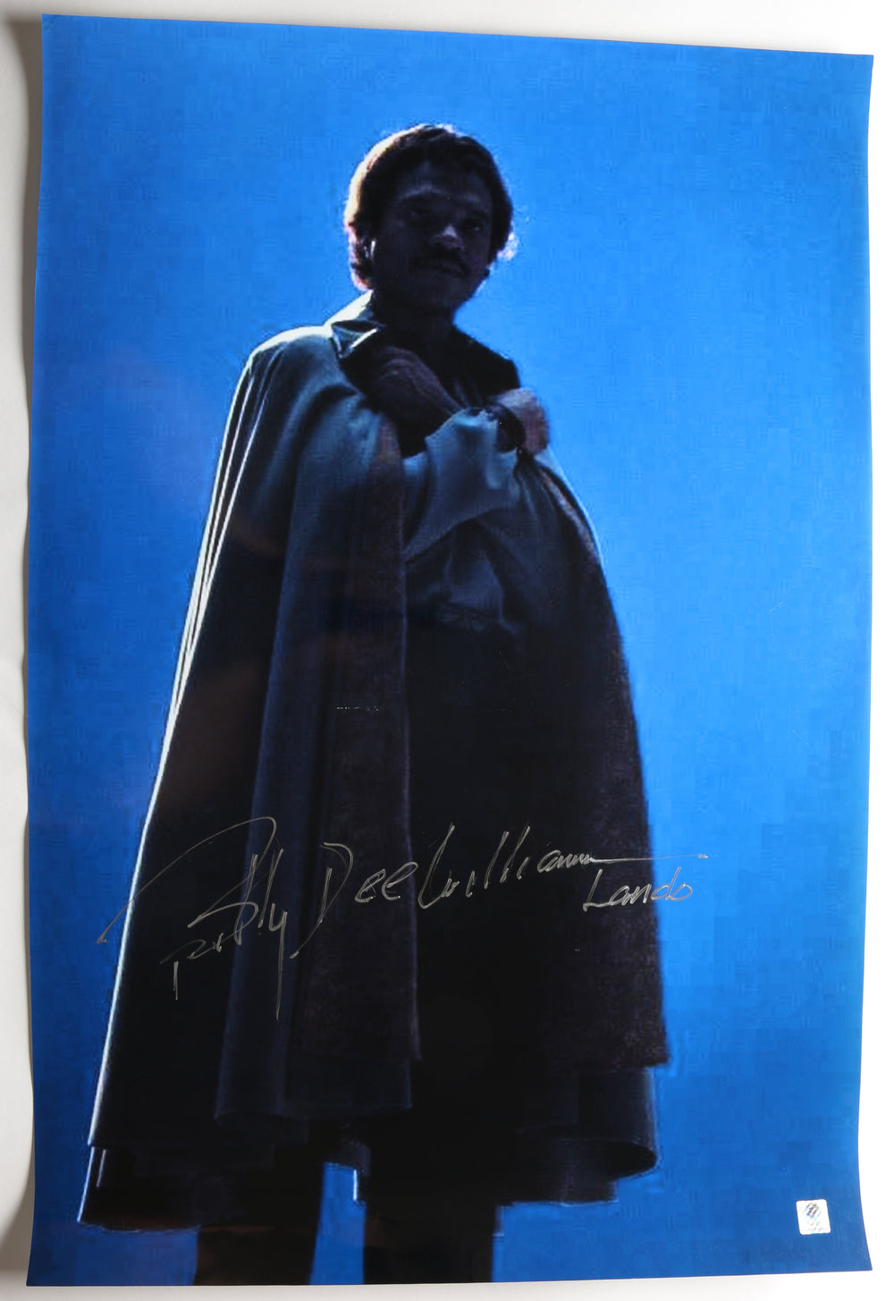 Billy Dee Williams as Lando in Star Wars: The Empire Strikes Back Signed 20x30 Poster