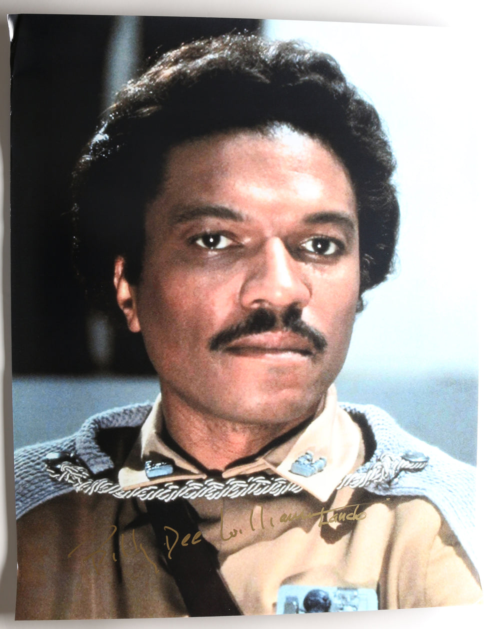 Billy Dee Williams as Lando in Star Wars: Return of the Jedi Signed 24x30 Poster