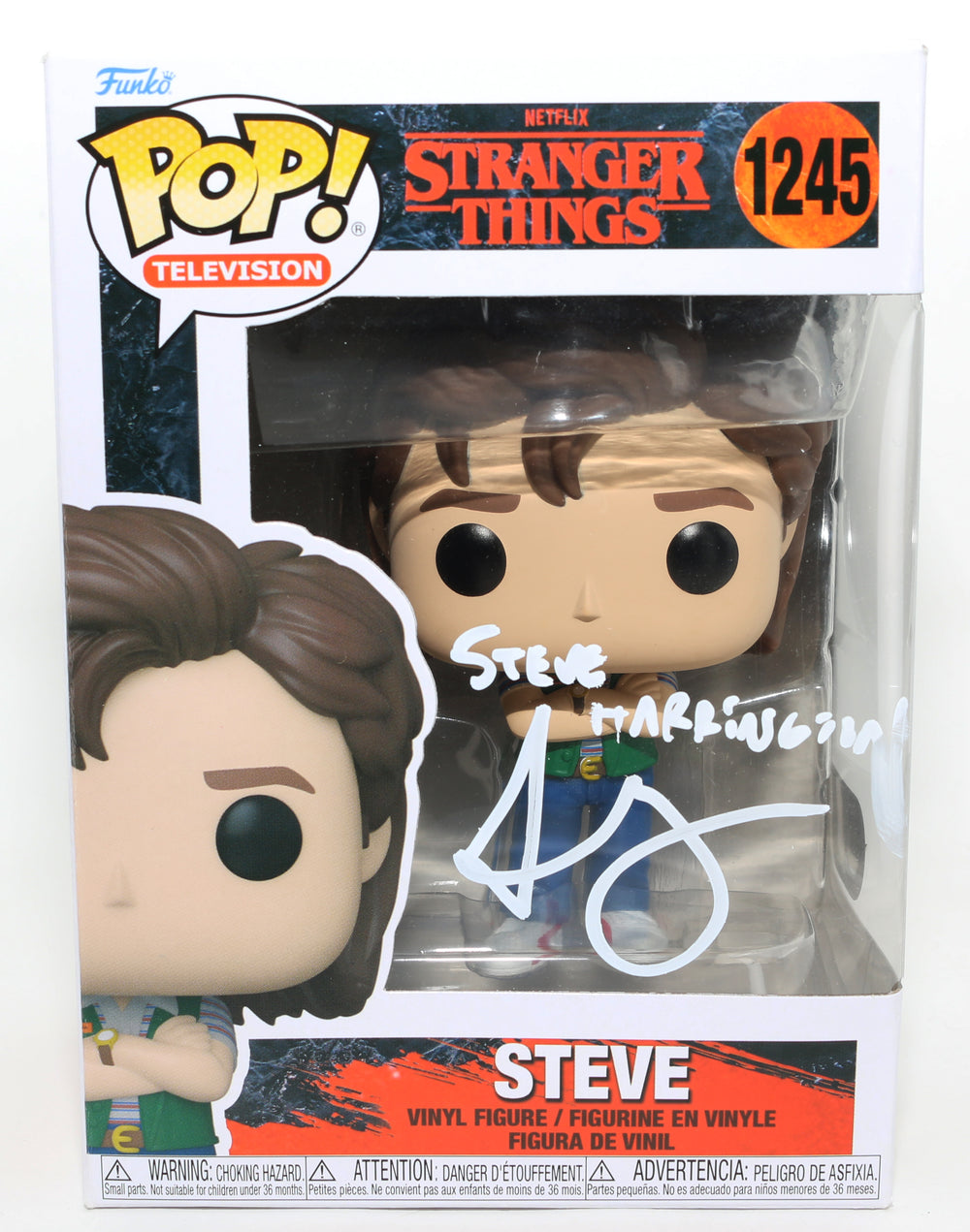 stranger things スティーブ　サインカード　ジョーキーリー 2023 Zerocool Stranger Things 4 Steve Harrington Nancy