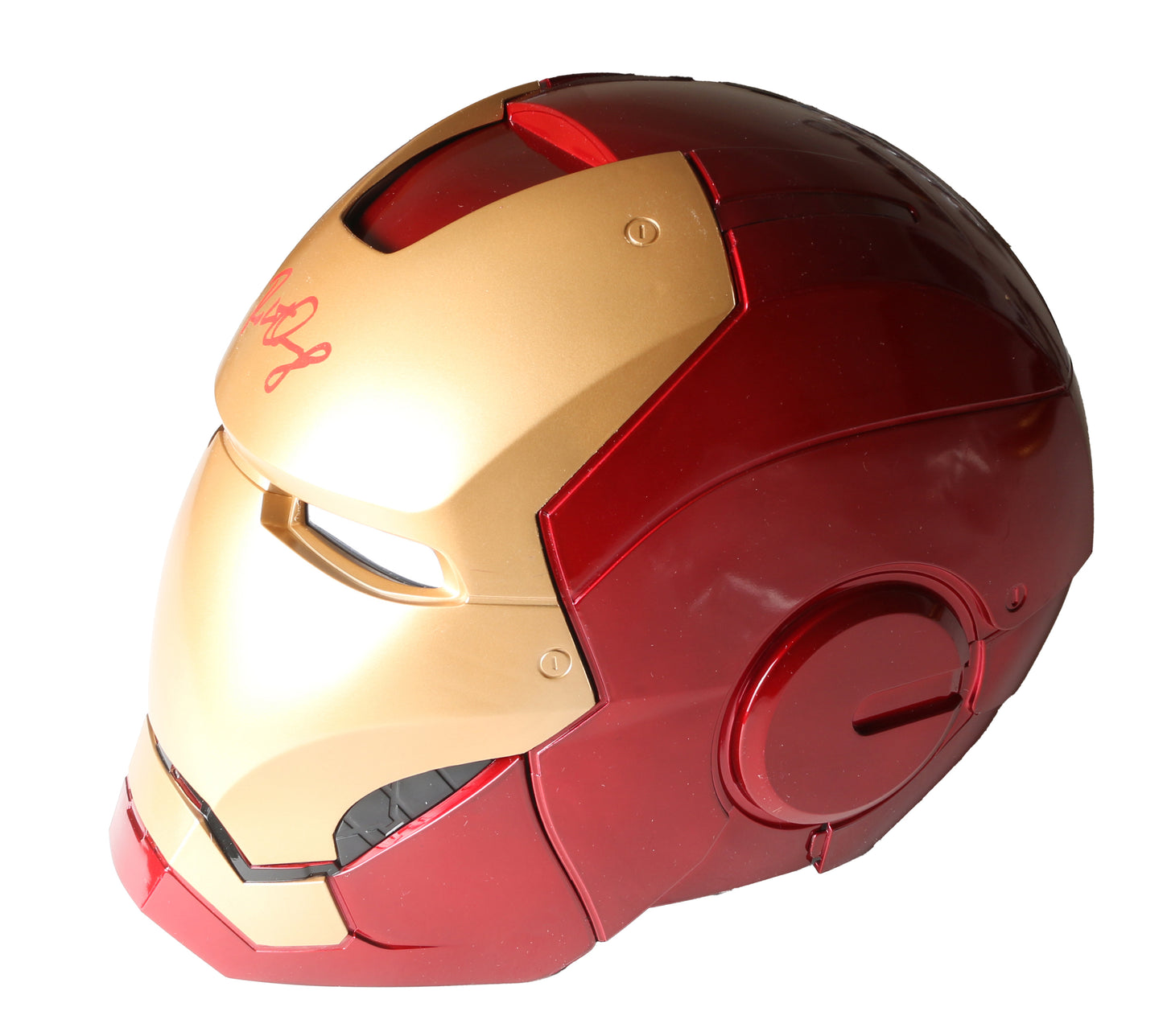 
                  
                    Iron Man Prop Replica Hasbro Legends Series Helmet (SWAU) Signed by Robert Downey Jr.
                  
                