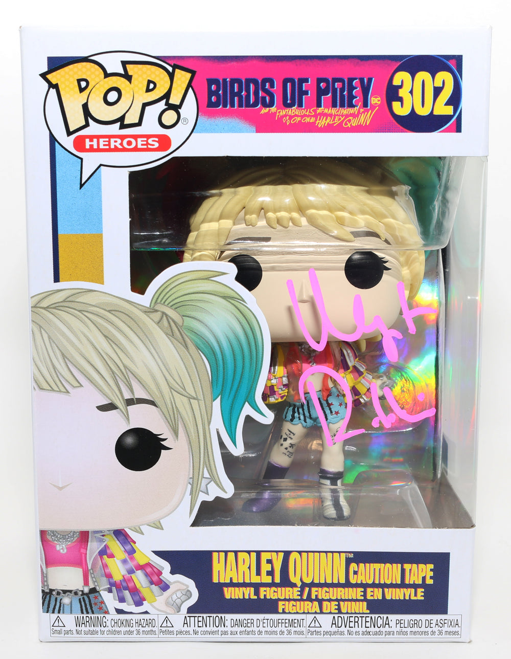 Margot Robbie as Harley Quinn from Birds of Prey (Celebrity Authentics) Signed Funko POP! #302