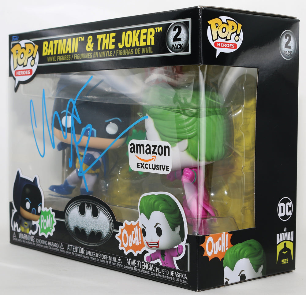 
                  
                    Christian Bale as Batman in Christopher Nolan's The Dark Knight Trilogy Amazon Exclusive Signed Funko POP! 2 Pack
                  
                