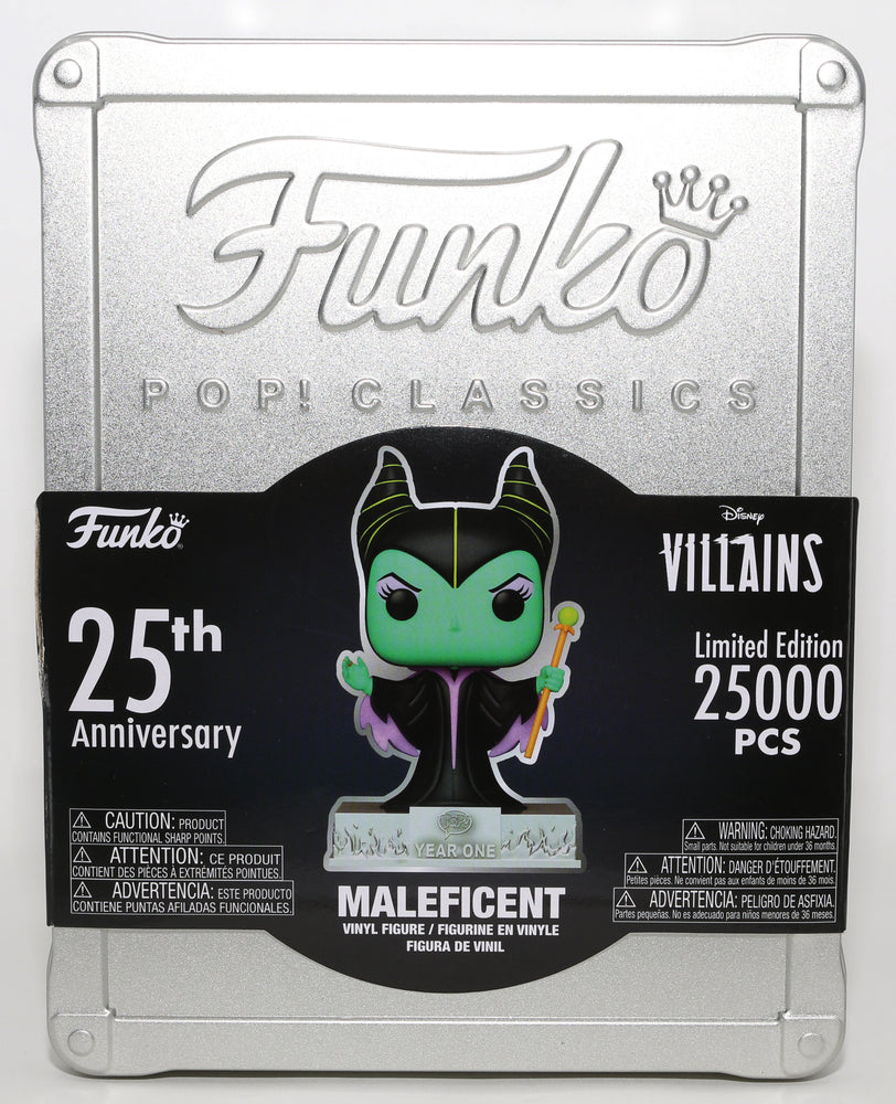 
                  
                    Angelina Jolie as Maleficent in Disney's Maleficent 25th Anniversary Classics Limited to 25000 Pieces Signed Funko POP! #09C
                  
                