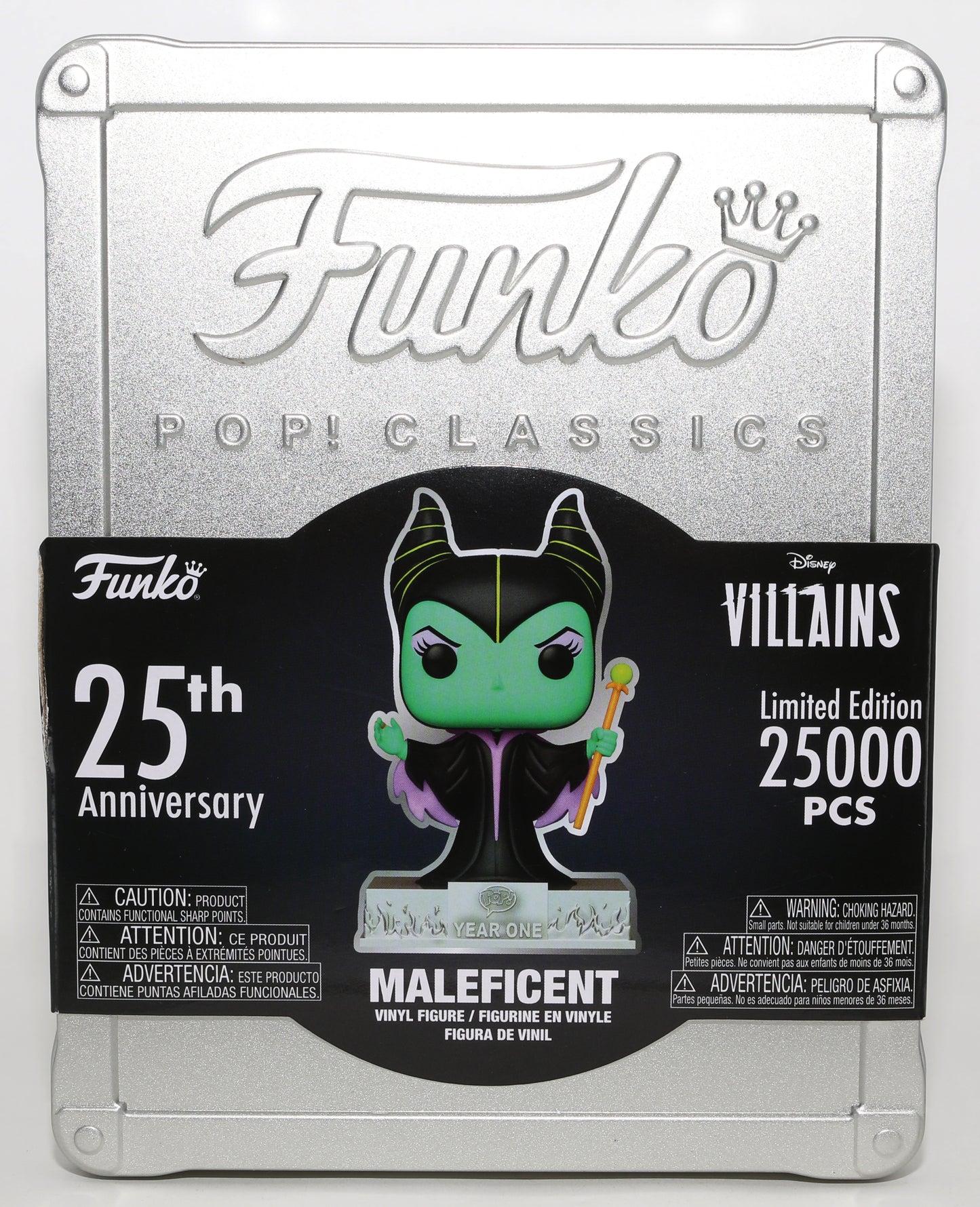 
                  
                    Angelina Jolie as Maleficent in Disney's Maleficent 25th Anniversary Classics Limited to 25000 Pieces Signed Funko POP! #09C
                  
                