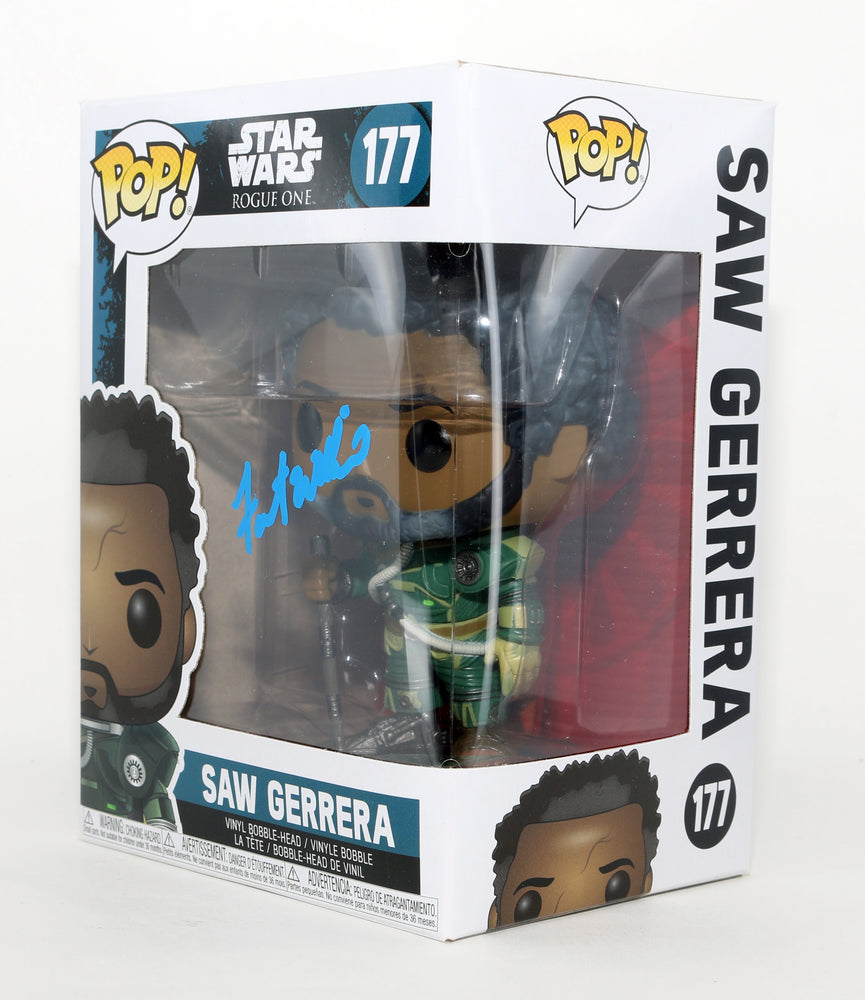 
                  
                    Forest Whitaker as Saw Gerrera in Rogue One: A Star Wars Story Signed Funko POP! #177
                  
                