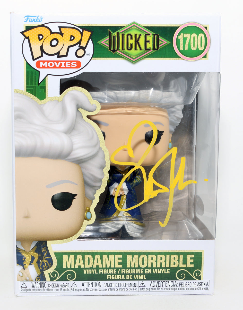 Michelle Yeoh as Madame Morrible in Wicked (JSA) Signed Funko POP! #1700