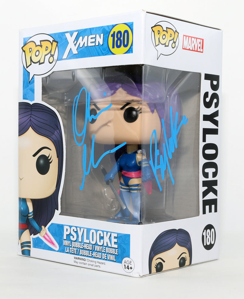 
                  
                    Olivia Munn as Psylocke in X-Men: Apocalypse Signed Funko POP! #180 with Character Name
                  
                