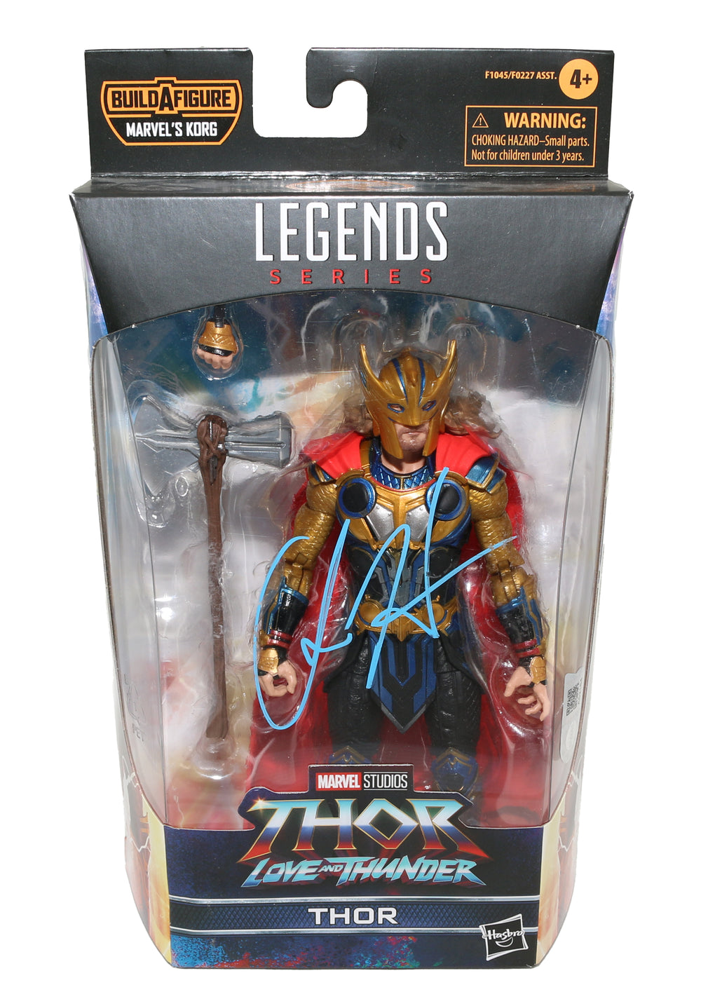 Chris Hemsworth as Thor in Thor: Love and Thunder (SWAU) Signed Hasbro Legends Series Action Figure