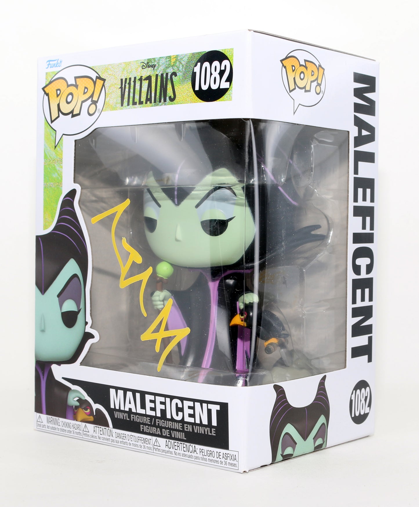 
                  
                    Angelina Jolie as Maleficent in Disney's Maleficent Signed Funko POP! #1082
                  
                