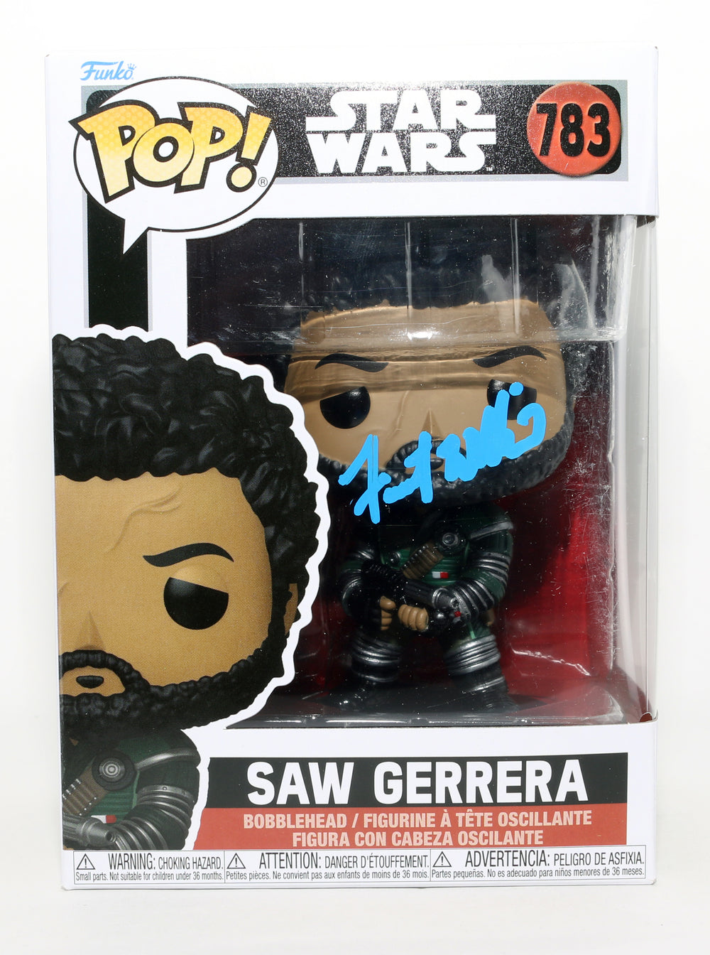 Forest Whitaker as Saw Gerrera in Star Wars: Andor Signed Funko POP! #783