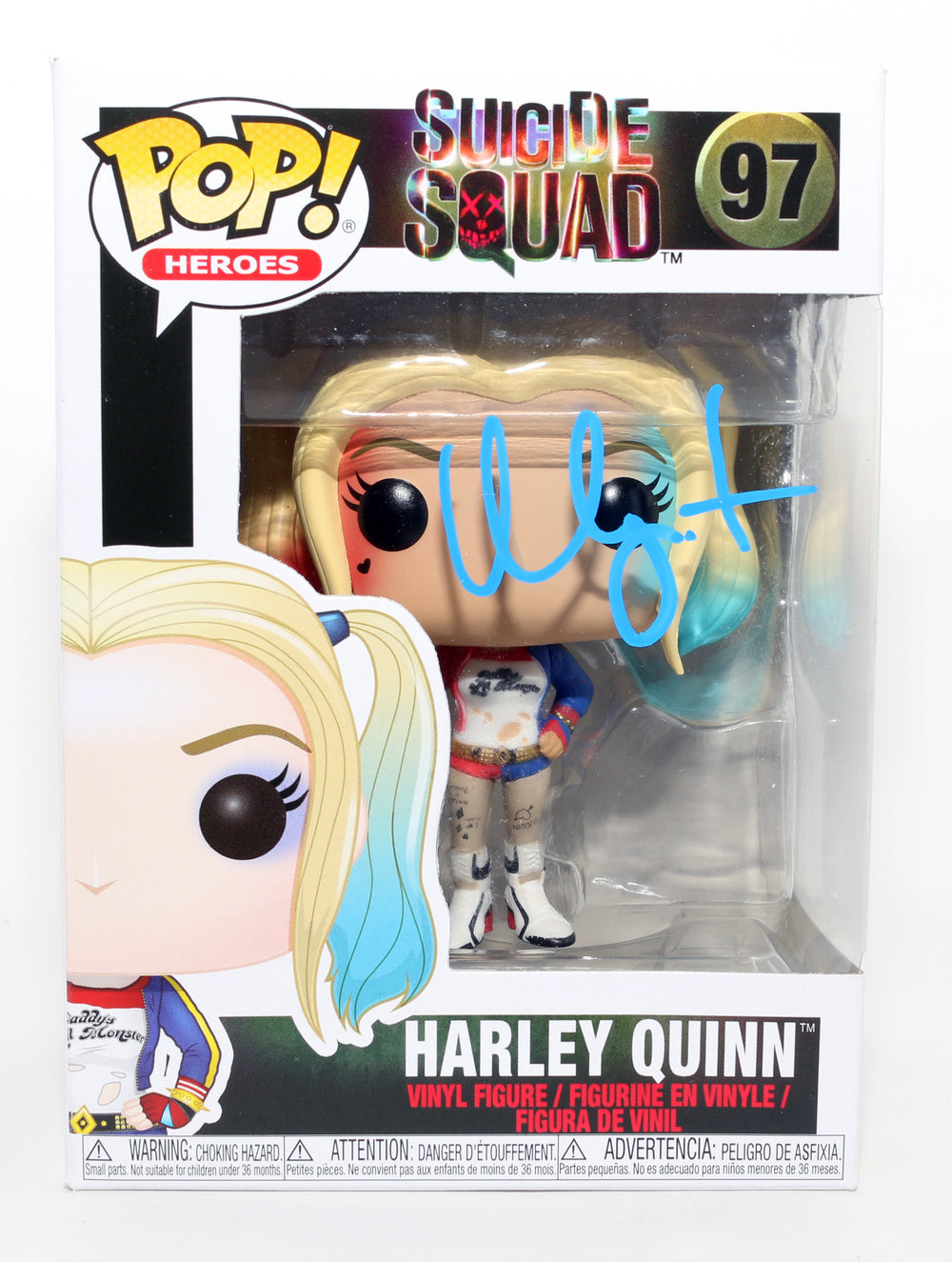 Margot Robbie as Harley Quinn in Suicide Squad Signed Funko POP! #97