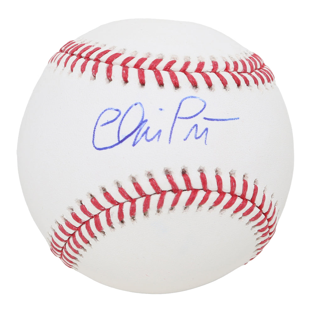 Chris Pratt from Marvel, Lego, Nintendo, & Jurassic World (SWAU) Signed Rawlings Official MLB Baseball