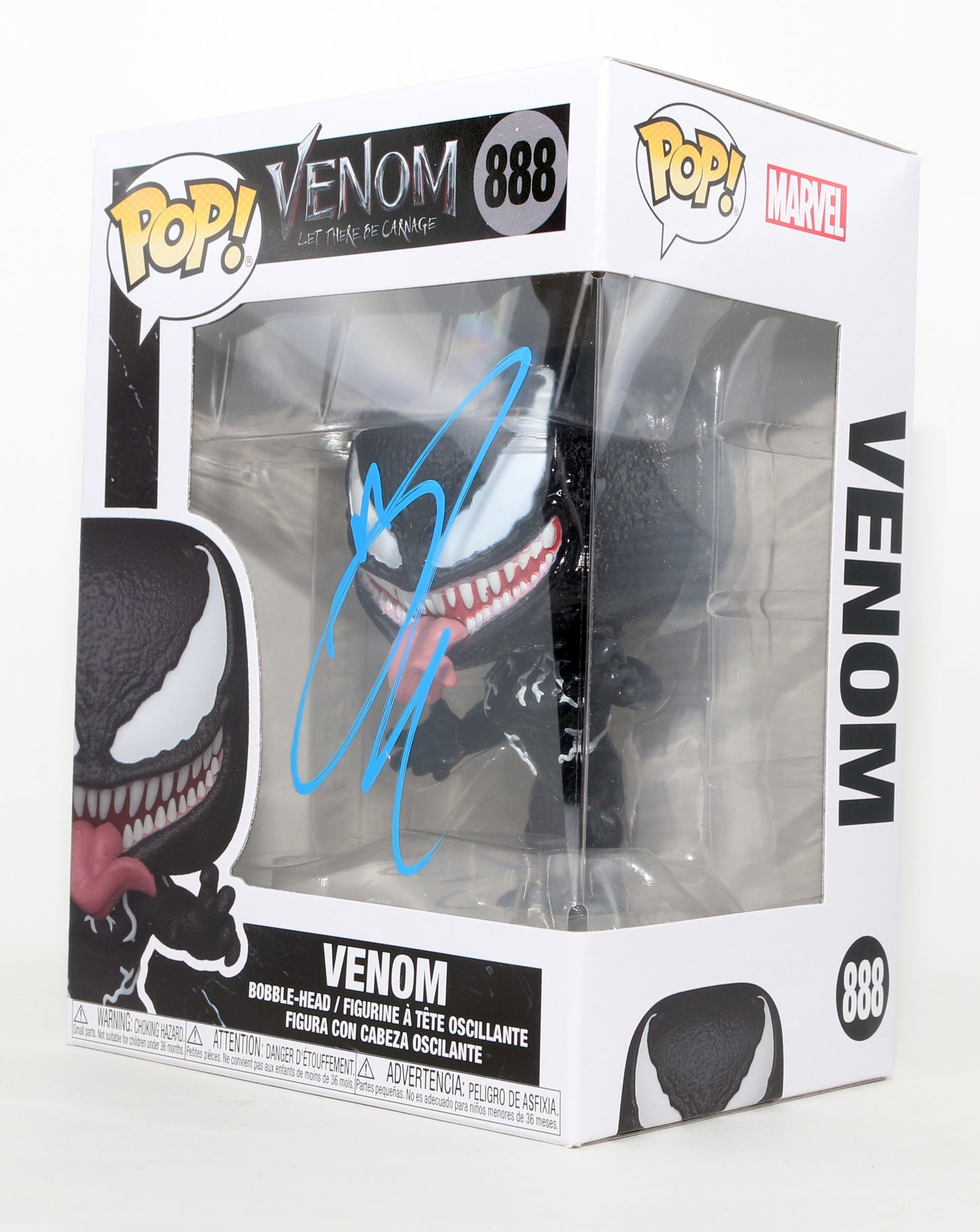 
                  
                    Tom Hardy as Venom in Venom: Let There Be Carnage Signed Funko POP! #888
                  
                