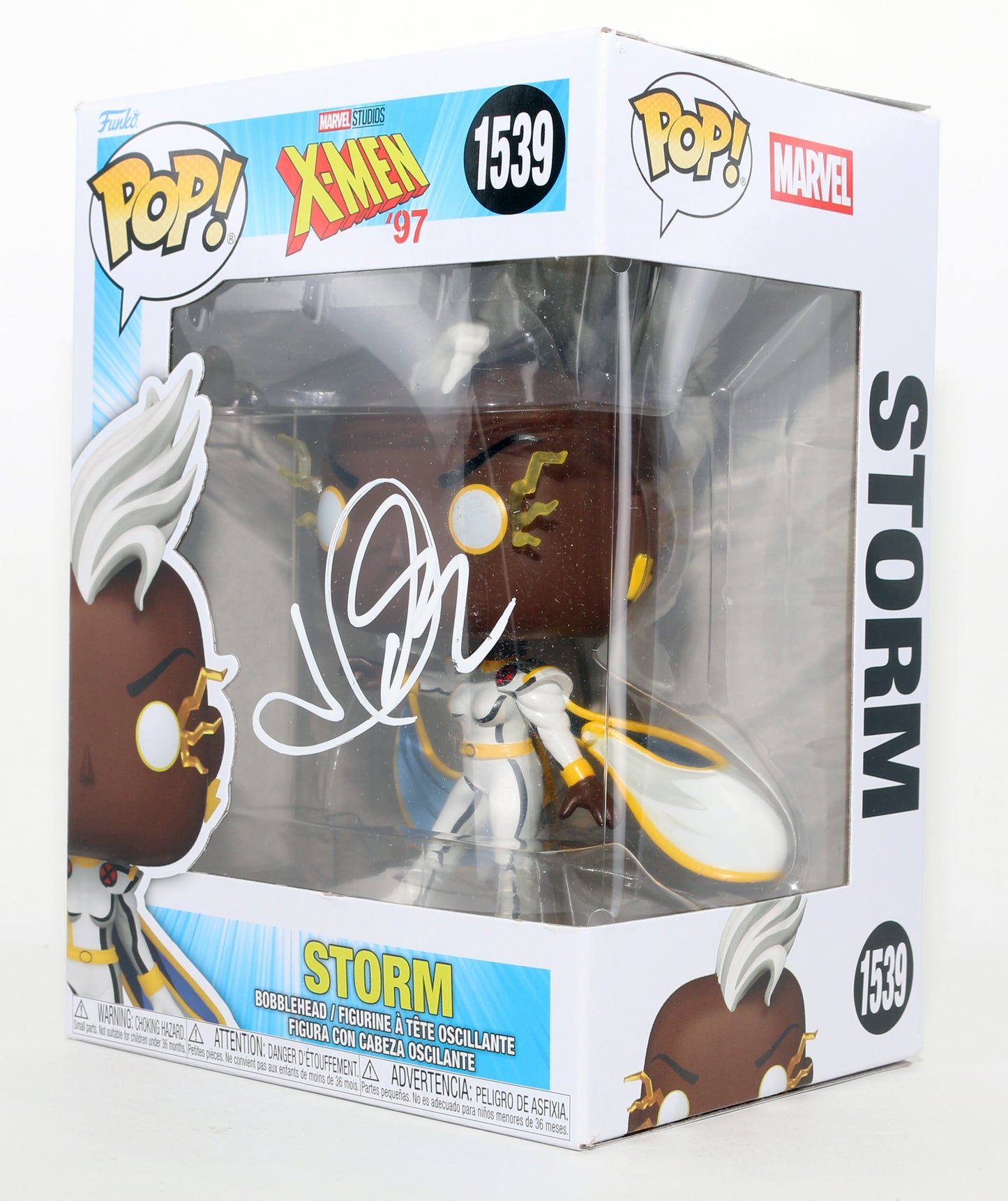 
                  
                    Halle Berry as Storm in X-Men Signed Funko POP! #1539
                  
                