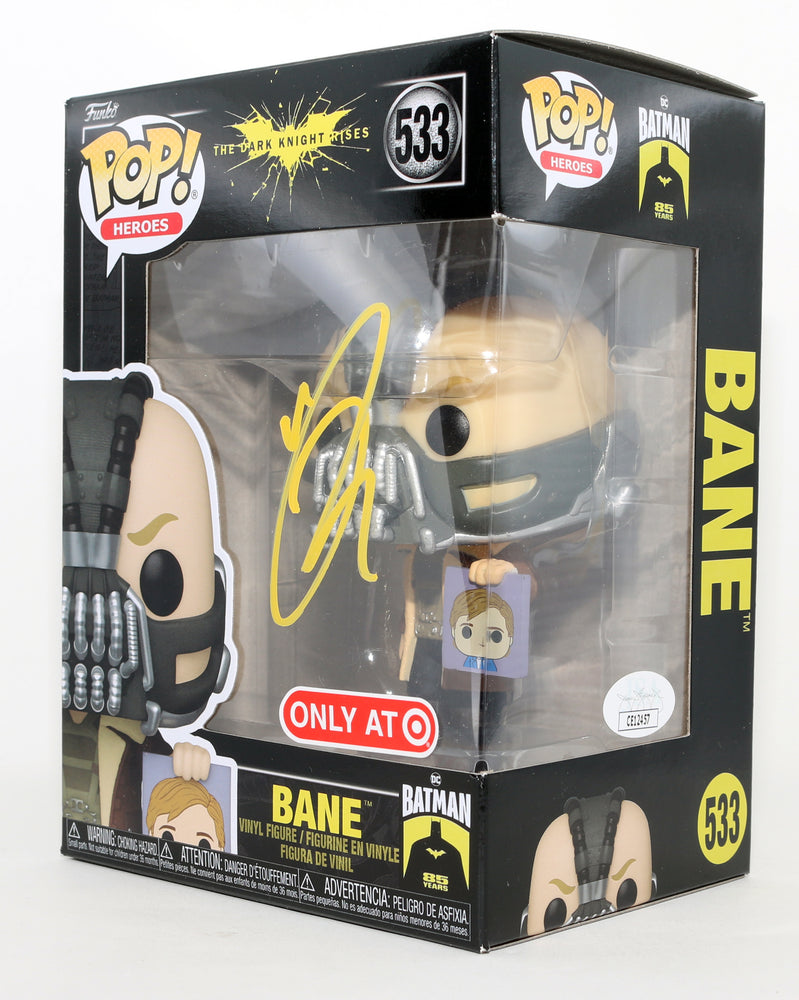 
                  
                    Tom Hardy as Bane in The Dark Knight Rises Target Exclusive (JSA) Signed Funko POP! #533
                  
                