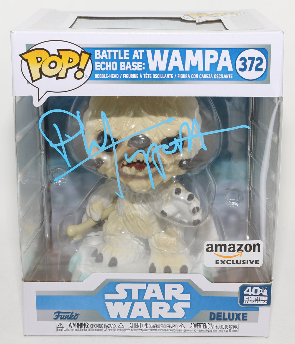 Phil Tippett Wampa Puppet Creator Star Wars: The Empire Strikes Back (SWAU) Signed Deluxe Oversized Funko POP! #372