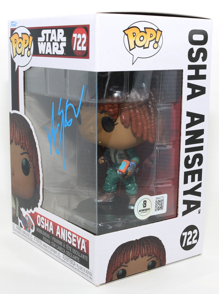 
                  
                    Amandla Stenberg as Osha Aniseya in Star Wars: The Acolyte (Beckett) Signed Funko POP! #722
                  
                