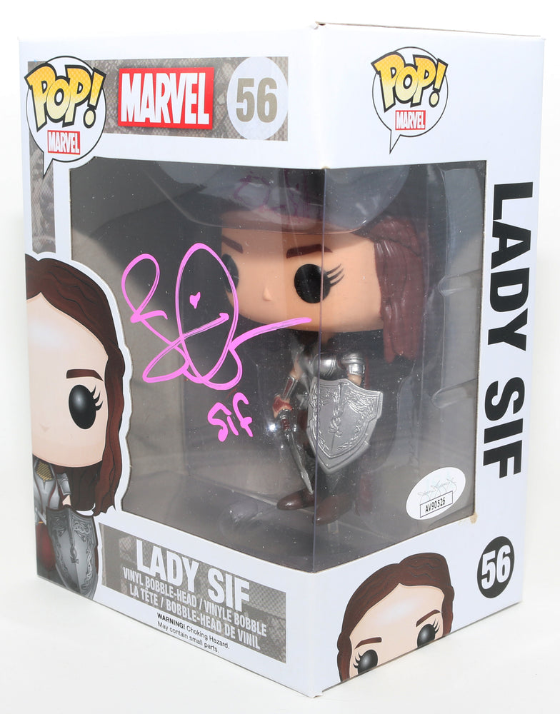 
                  
                    Jaimie Alexander as Sif in Thor: Love and Thunder (JSA) Signed Funko POP! #56 with Character Name
                  
                