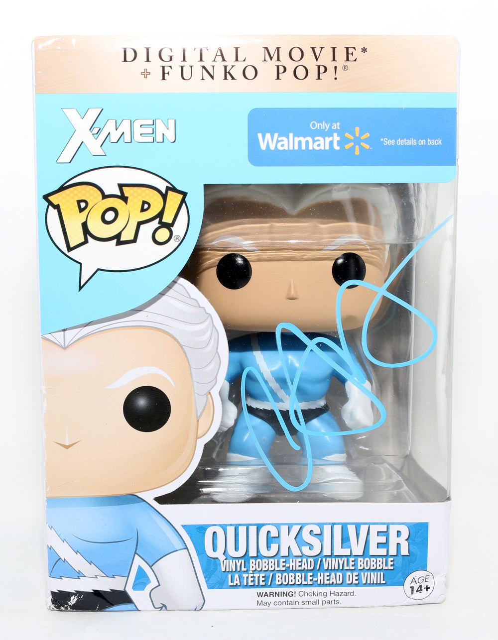 Aaron Taylor-Johnson as Quicksilver in Avengers: Age of Ultron Signed Funko POP! #179