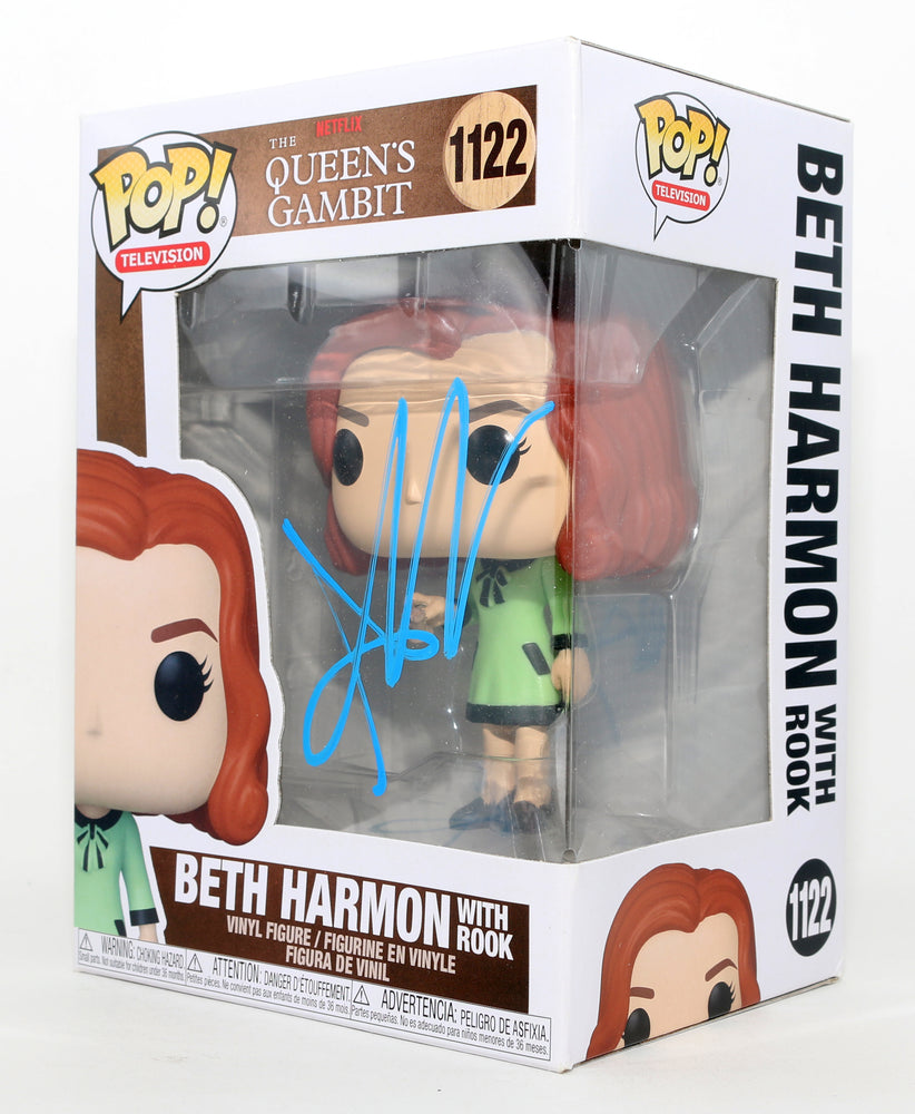 
                  
                    Anya Taylor-Joy as Beth Harmon with Rook in The Queen's Gambit Signed Funko POP! #1122
                  
                