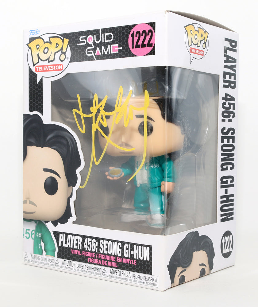 
                  
                    Lee Jung-jae as Seong Gi-Hun / Player 456 in Squid Game (JSA) Signed Funko POP! #1222
                  
                