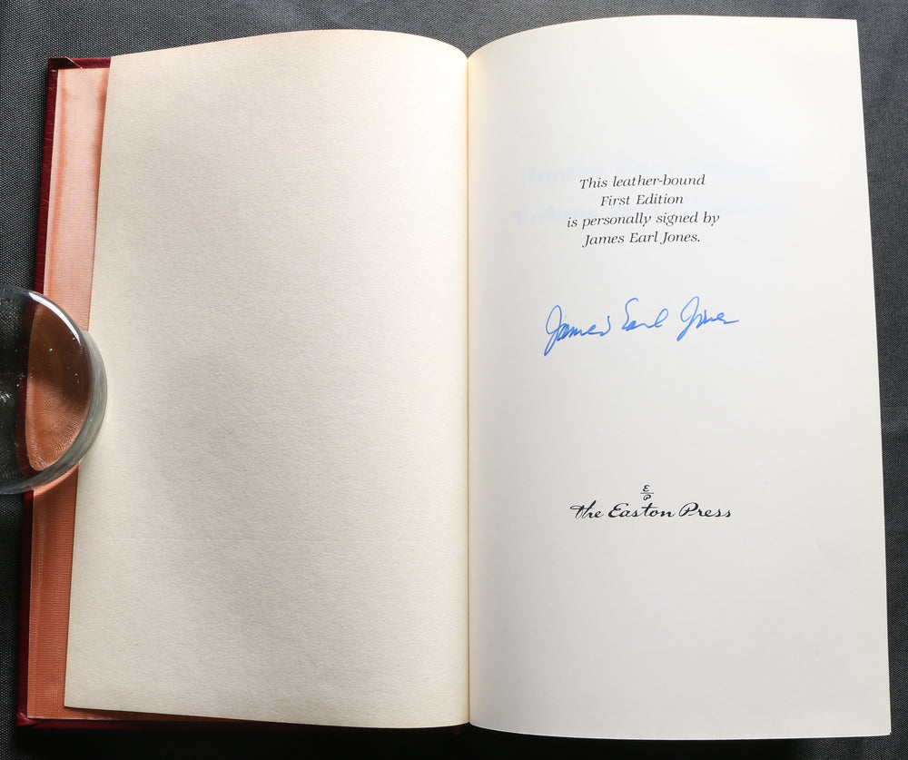 
                  
                    Voices and Silences Leather-bound Hardcover 1st Edition Book Signed by Star Wars Darth Vader & the Lion King Actor & Author James Earl Jones
                  
                