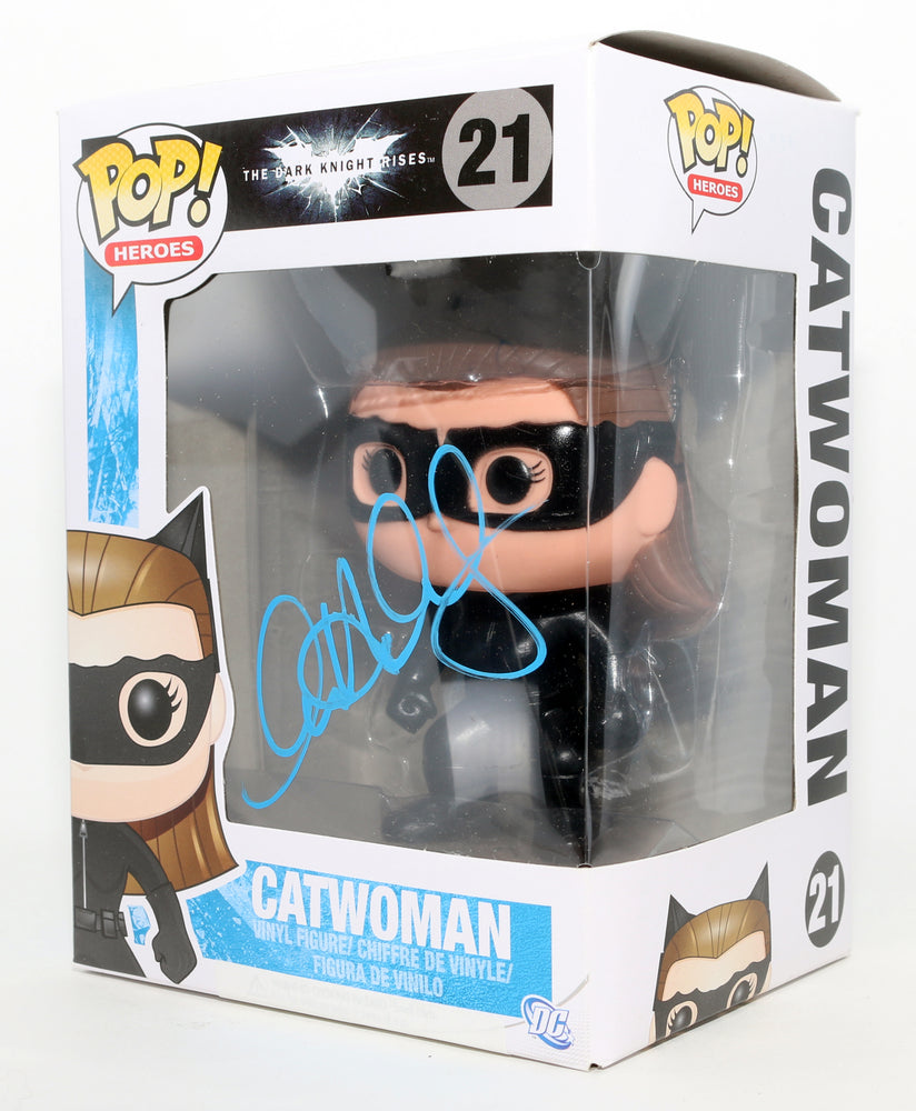 
                  
                    Anne Hathaway as Catwoman in The Dark Knight Rises Signed Funko POP! #21
                  
                