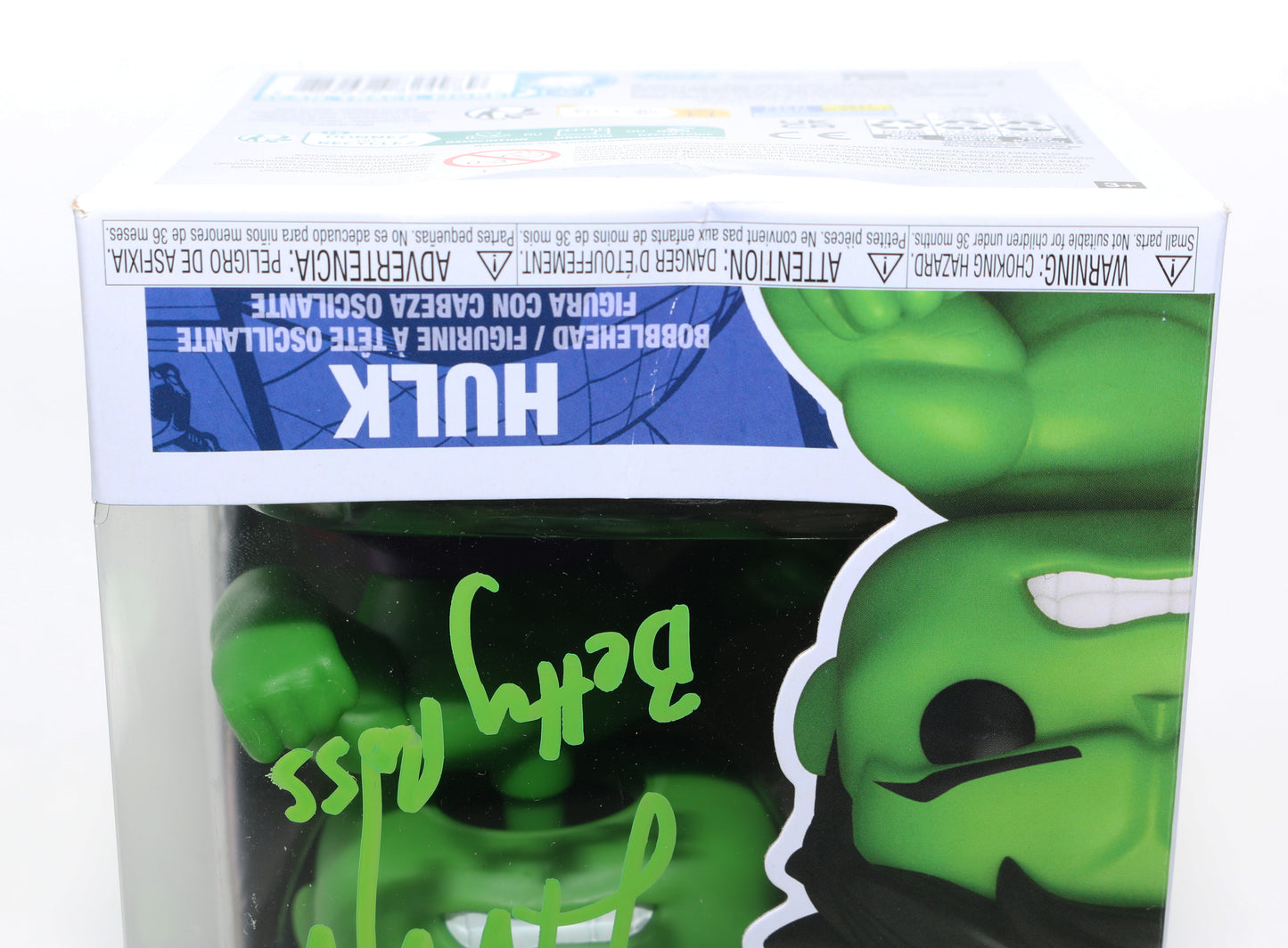 
                  
                    Liv Tyler as Betty Ross in The Incredible Hulk Signed Funko POP! #1420 with Character Name
                  
                