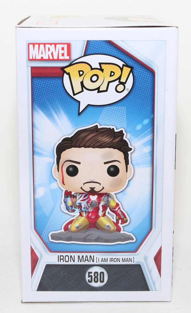 
                  
                    Robert Downey Jr. as Iron Man in Avengers: Endgame (SWAU) Signed Funko POP! #580 with Character Name
                  
                