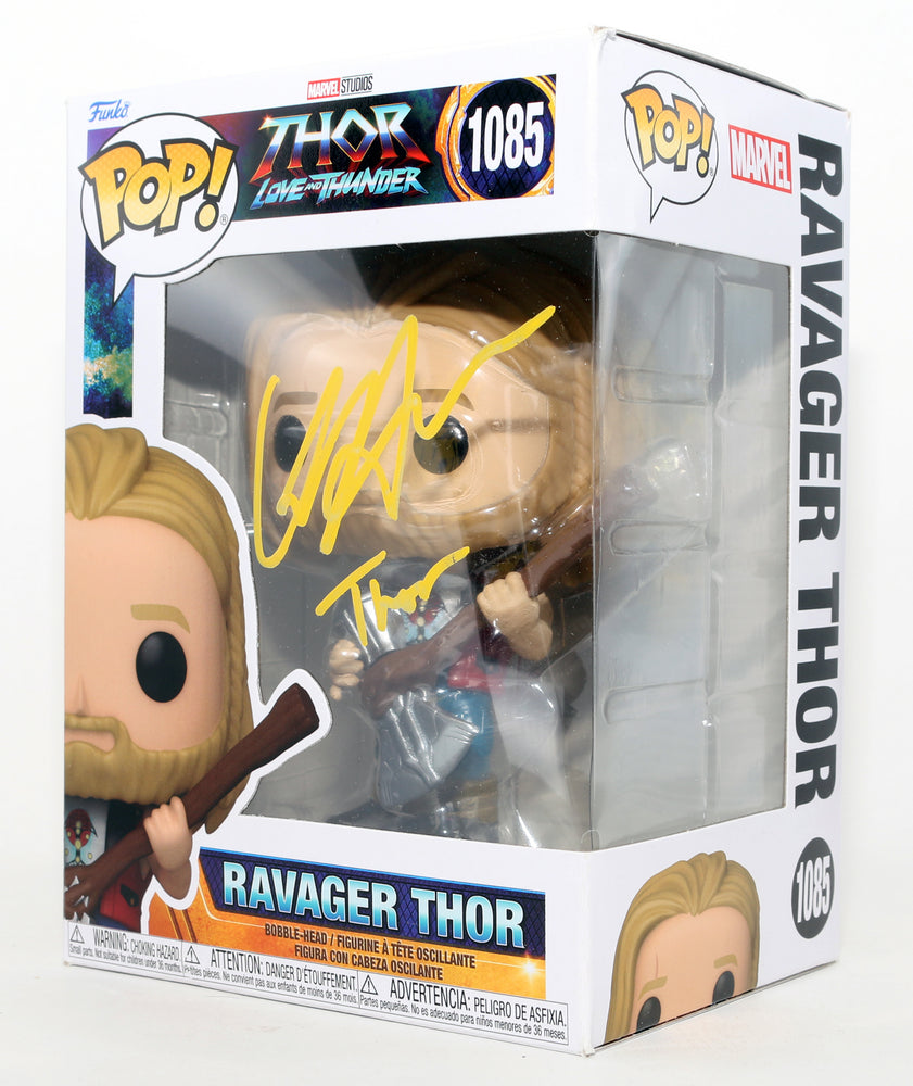 
                  
                    Chris Hemsworth as Ravager Thor in Thor: Love and Thunder Signed Funko POP! #1085 with Character Name
                  
                