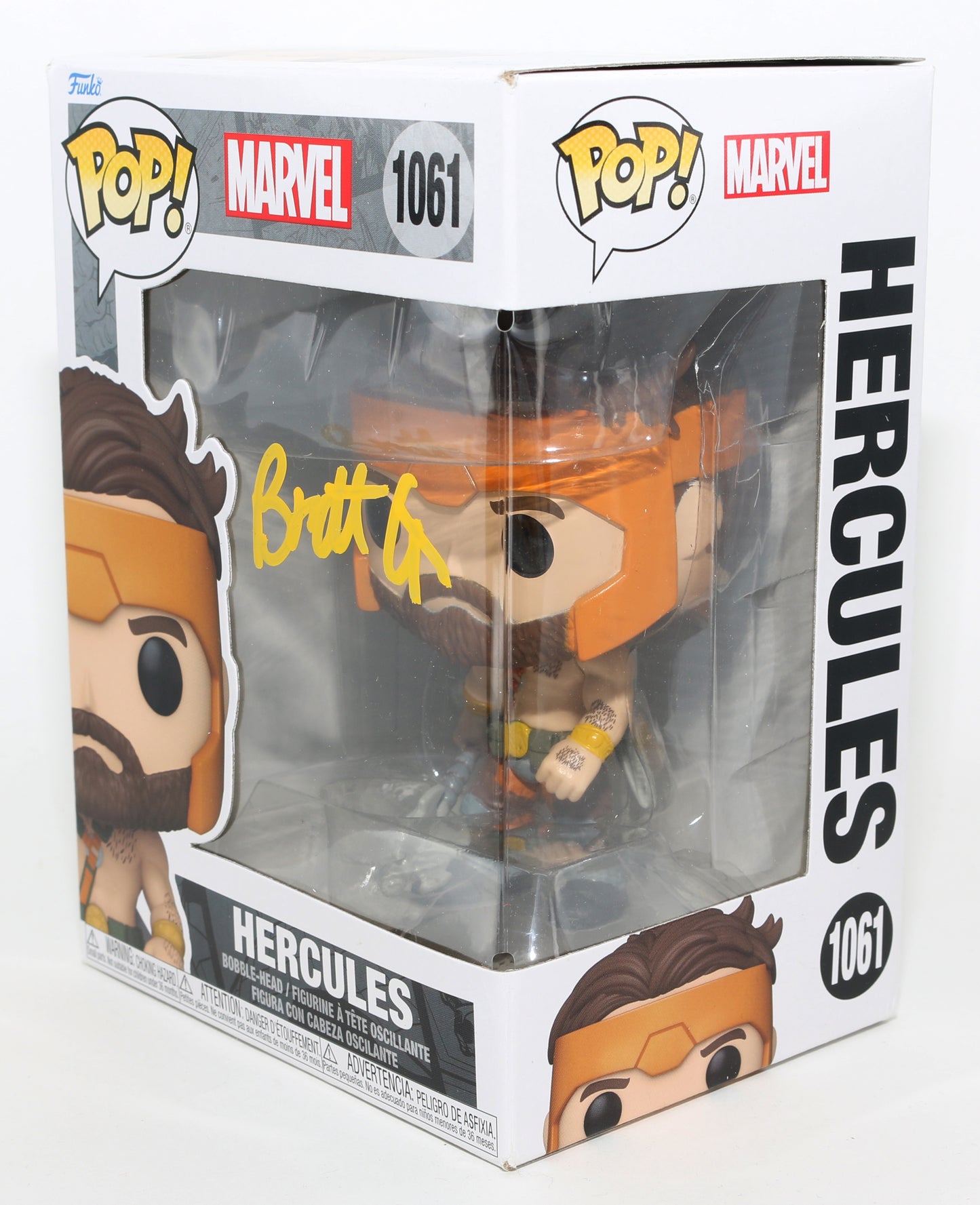 
                  
                    Brett Goldstein as Hercules in Thor: Love and Thunder Signed Funko POP! #1061
                  
                