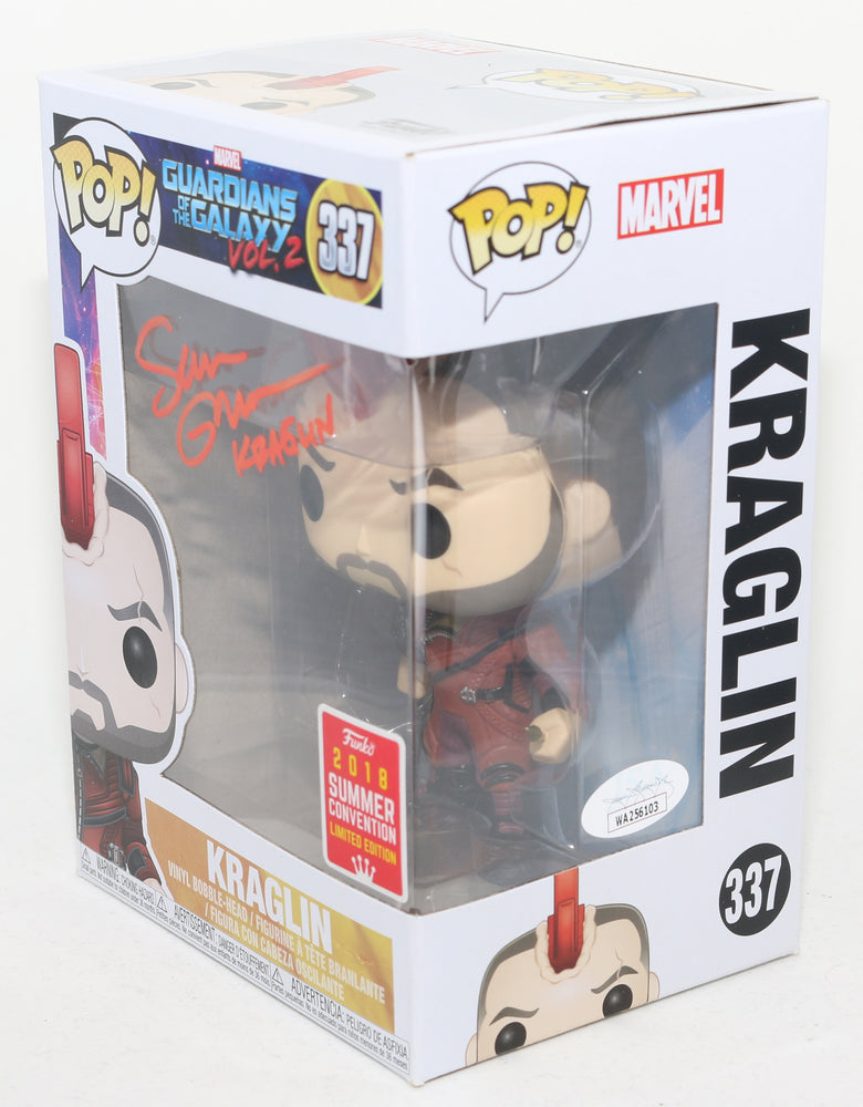 
                  
                    Sean Gunn as Kraglin Obfonteri in Guardians of the Galaxy Vol. 2 (JSA Witnessed) Signed Funko POP! #337
                  
                
