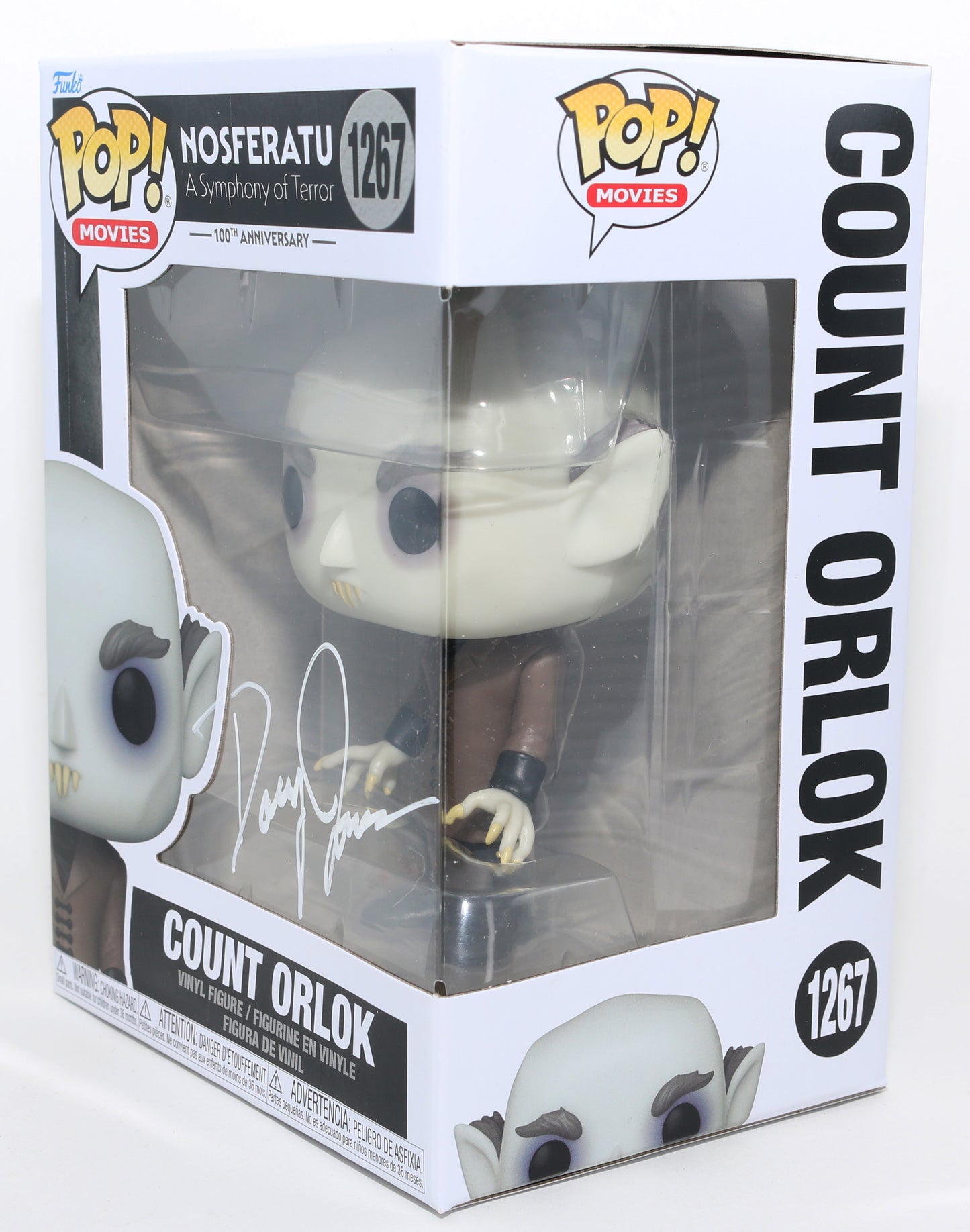 
                  
                    Doug Jones as Count Orlock in Nosferatu: A Symphony of Horror Signed Funko POP! #1267
                  
                