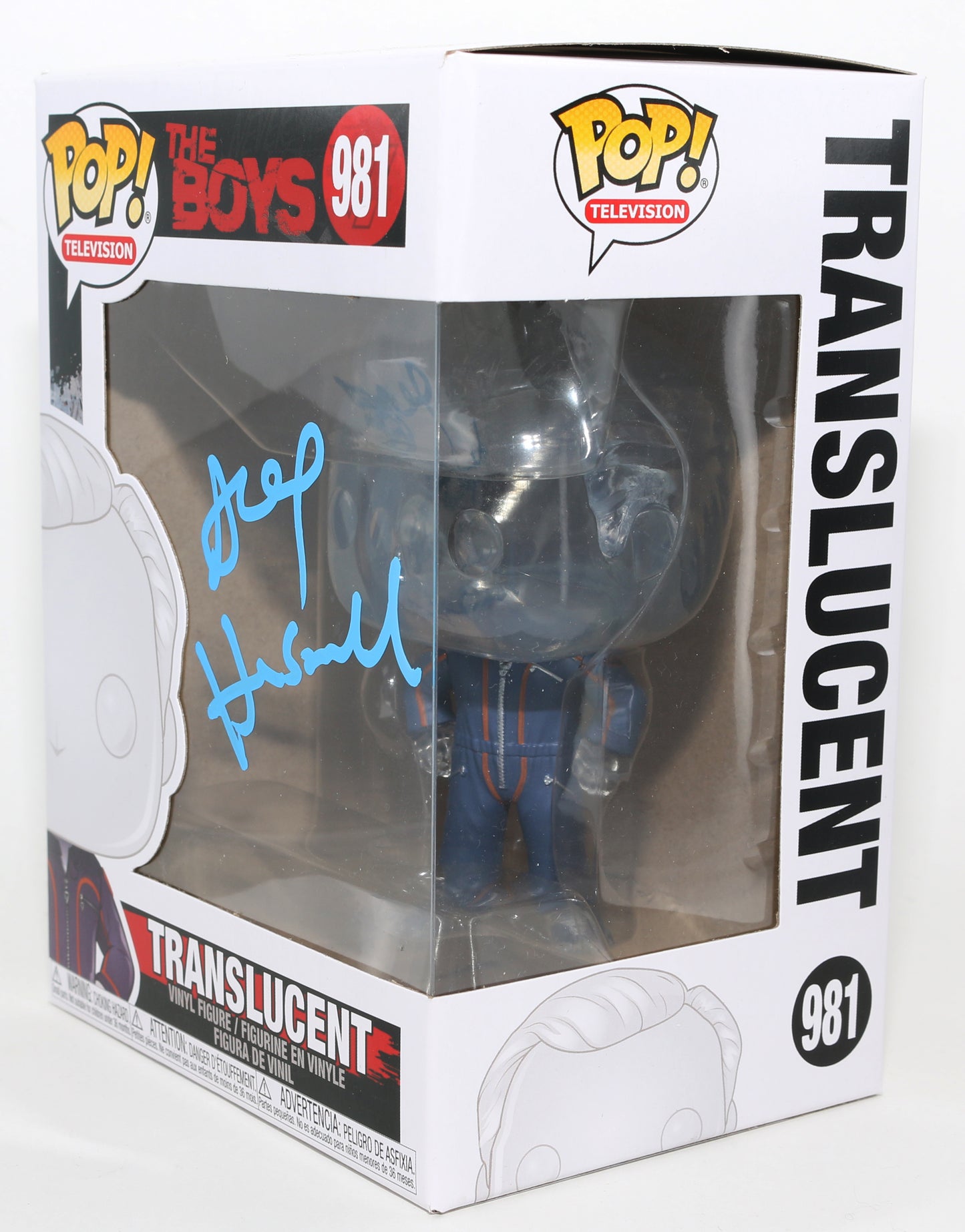 
                  
                    Alex Hassell as Translucent in The Boys Signed Funko POP! #981
                  
                