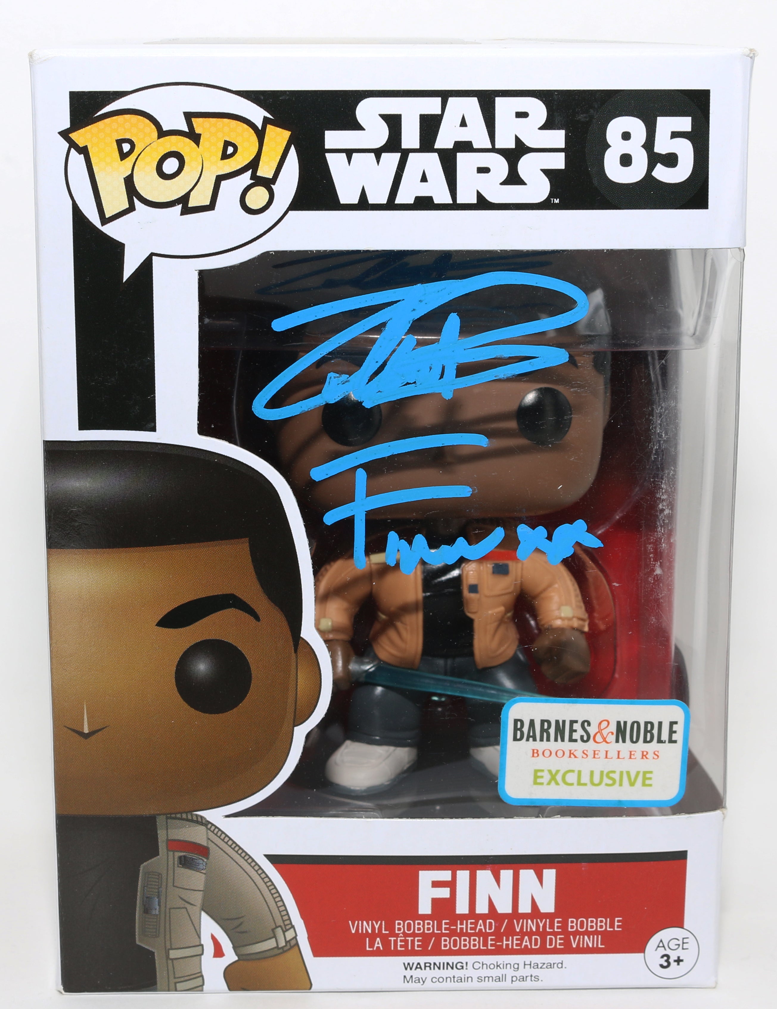 FunkoPop！85 FINN フィン　限定版 Amazon.com: Funko Star Wars Finn with Light Saber Pop Vinyl