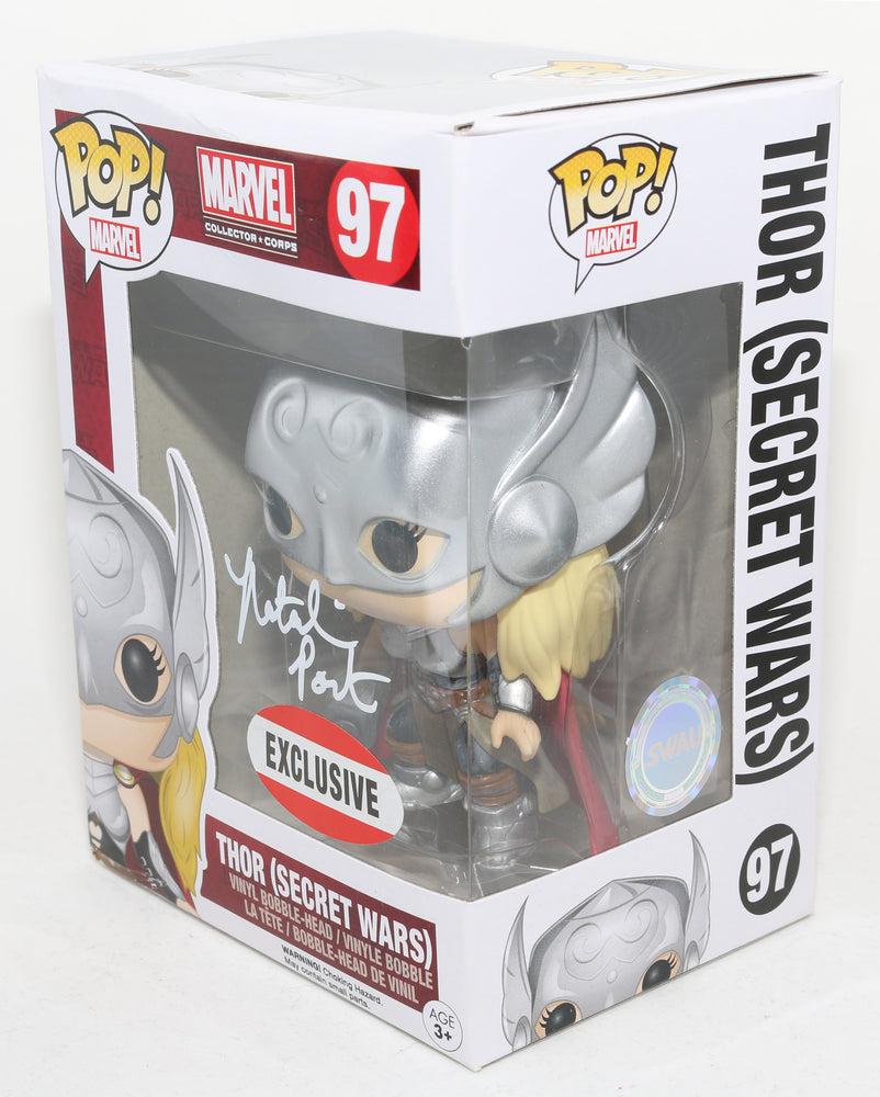 
                  
                    Natalie Portman as Jane Foster / Mighty Thor in Marvel Comics Secret Wars (SWAU) Signed POP! Funko #97
                  
                