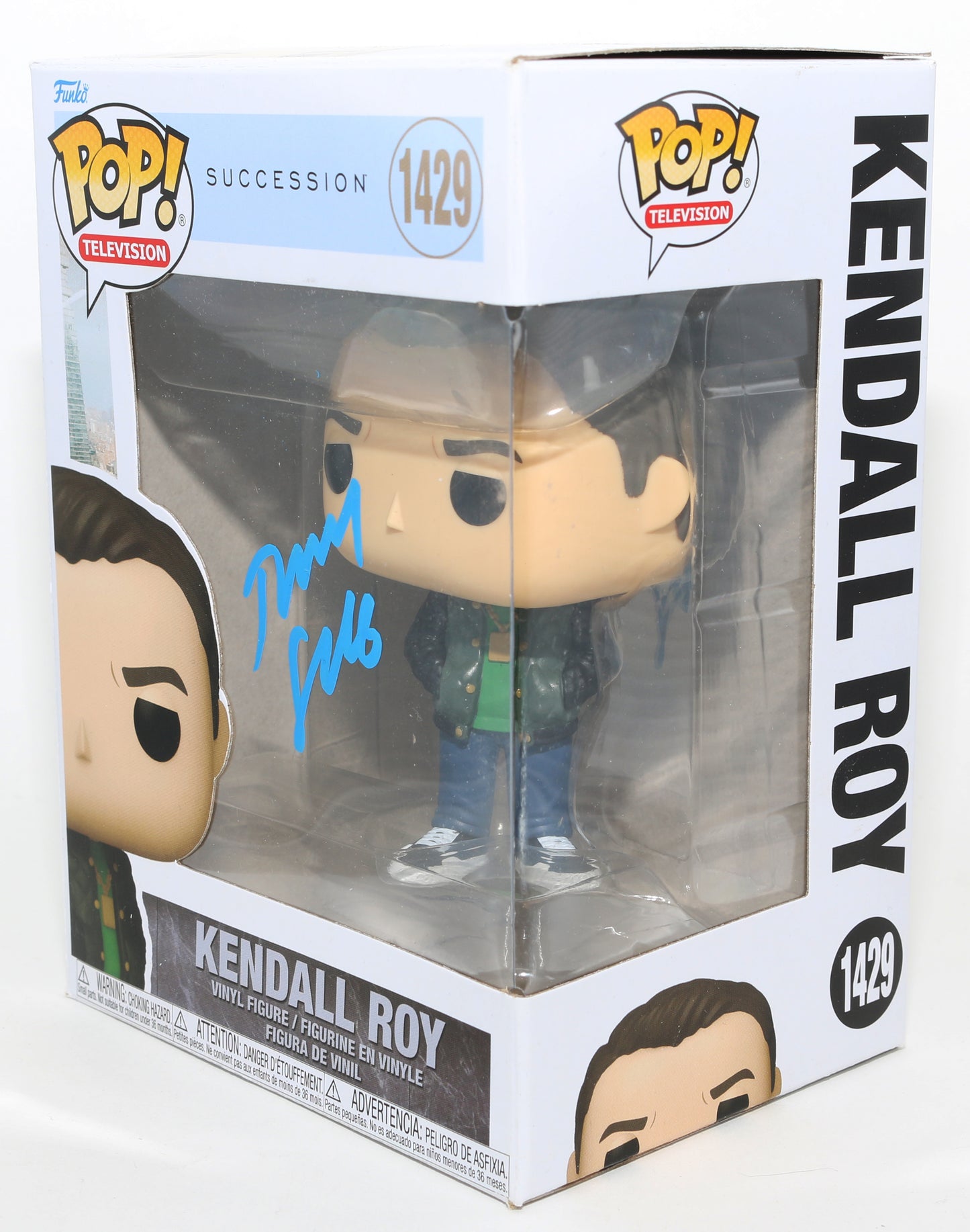 
                  
                    Jeremy Strong as Kendall Roy in Succession Signed Funko POP! #1429
                  
                