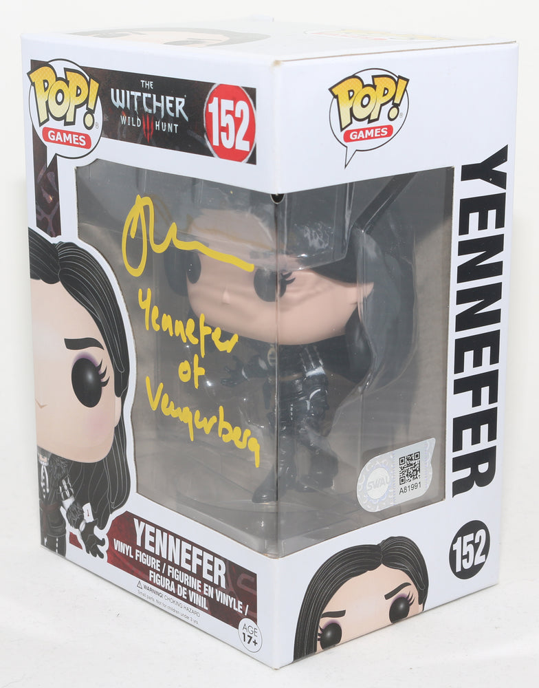 
                  
                    Denise Gough as Yennefer of Vengerberg in The Witcher 3: Wild Hunt (SWAU) Signed POP! Funko #150 with Character Name
                  
                