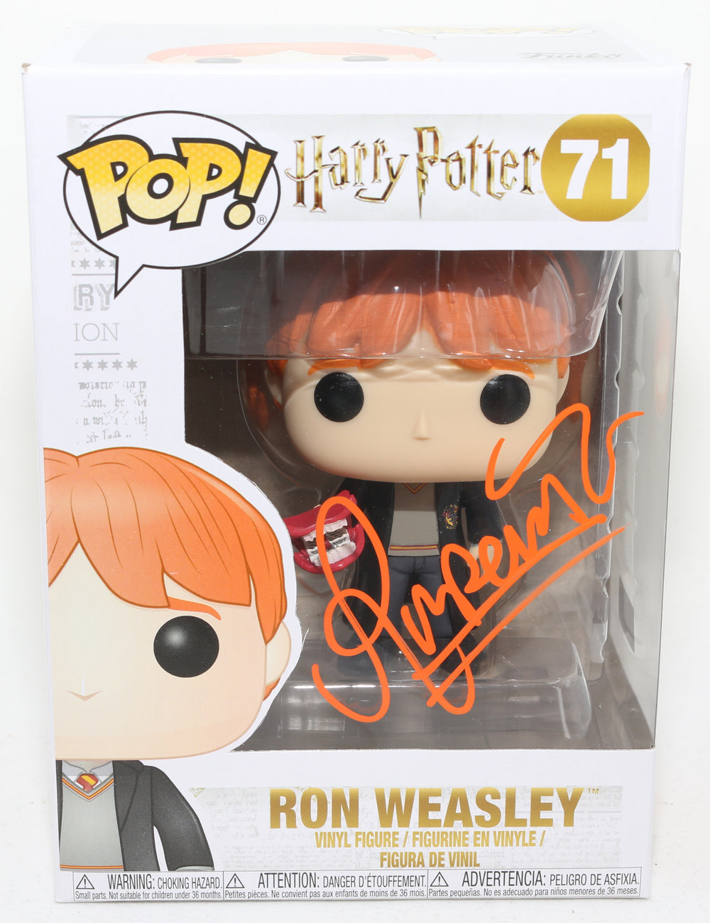 Rupert Grint as Ron Weasley in Harry Potter (Celebrity Authentics) Signed Funko POP! #71