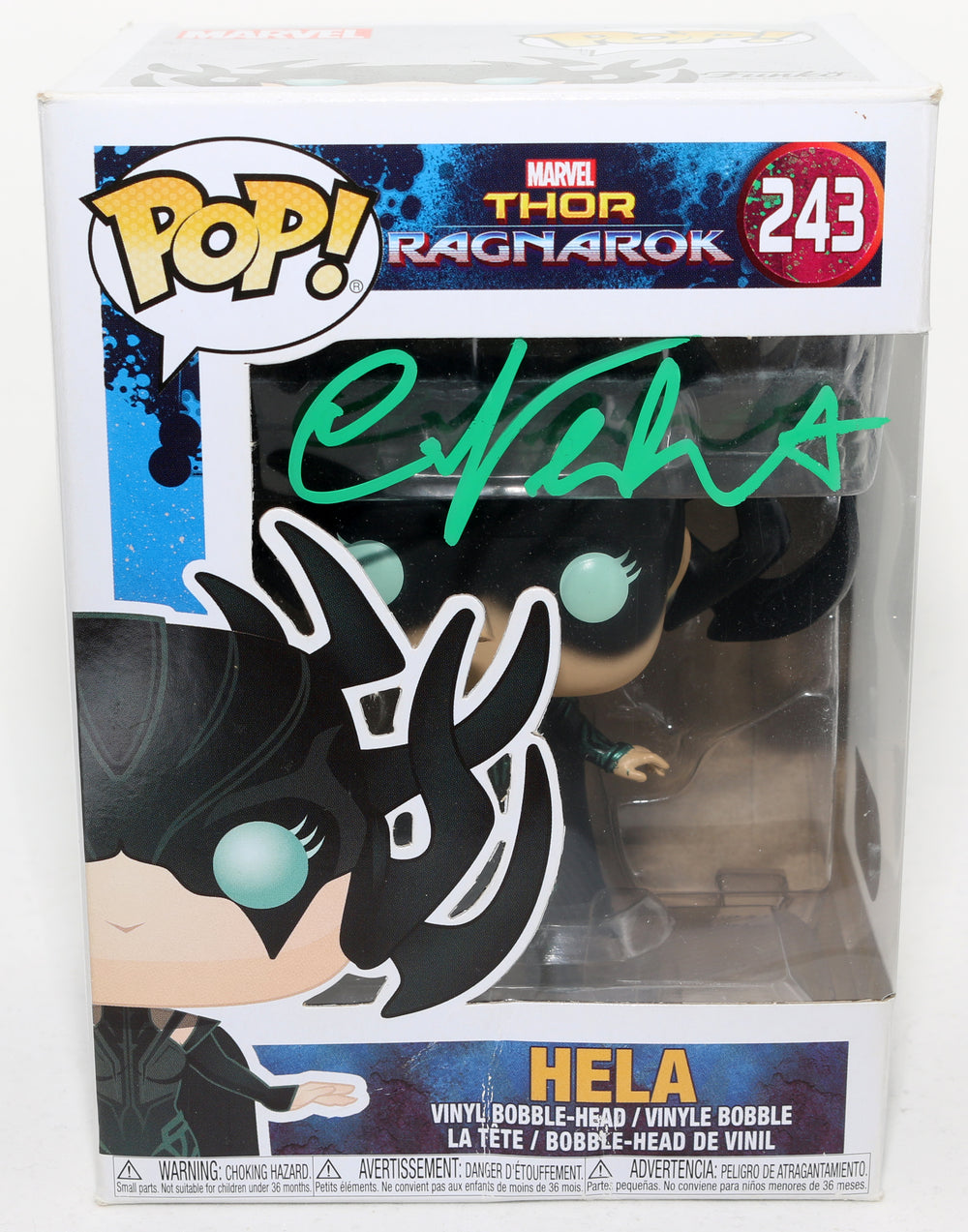 Cate Blanchett as Hela in Thor: Ragnarok (SWAU) Signed POP! Funko #243