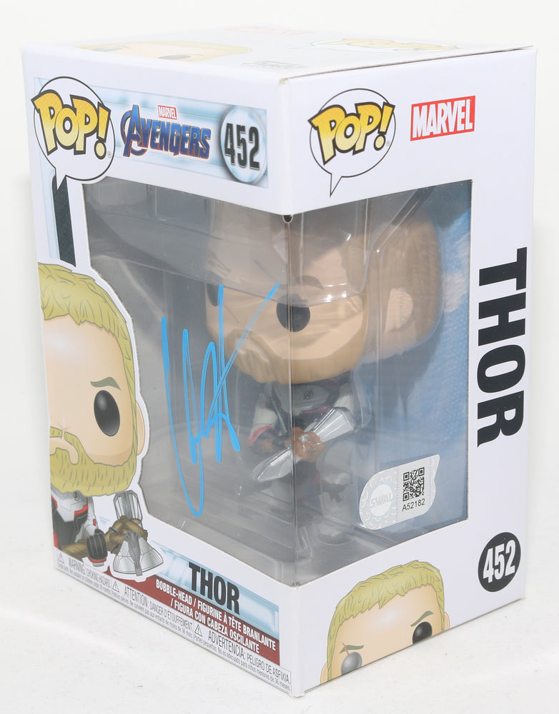
                  
                    Chris Hemsworth as Thor in Avengers: Endgame (SWAU) Signed Funko POP! #452
                  
                