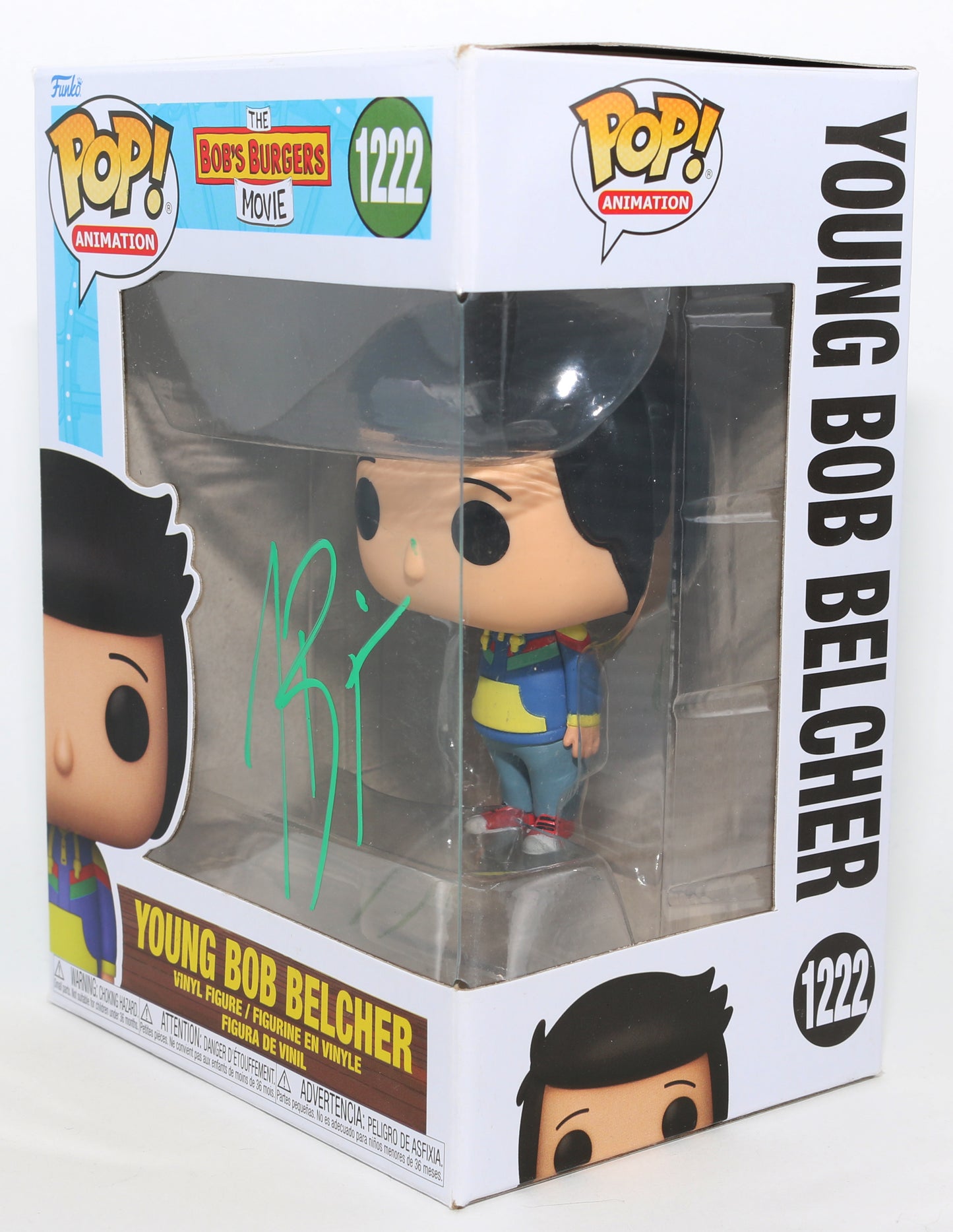 
                  
                    H. Jon Benjamin as Young Bob Belcher in The Bob's Burgers Movie Signed Funko POP! #1222
                  
                