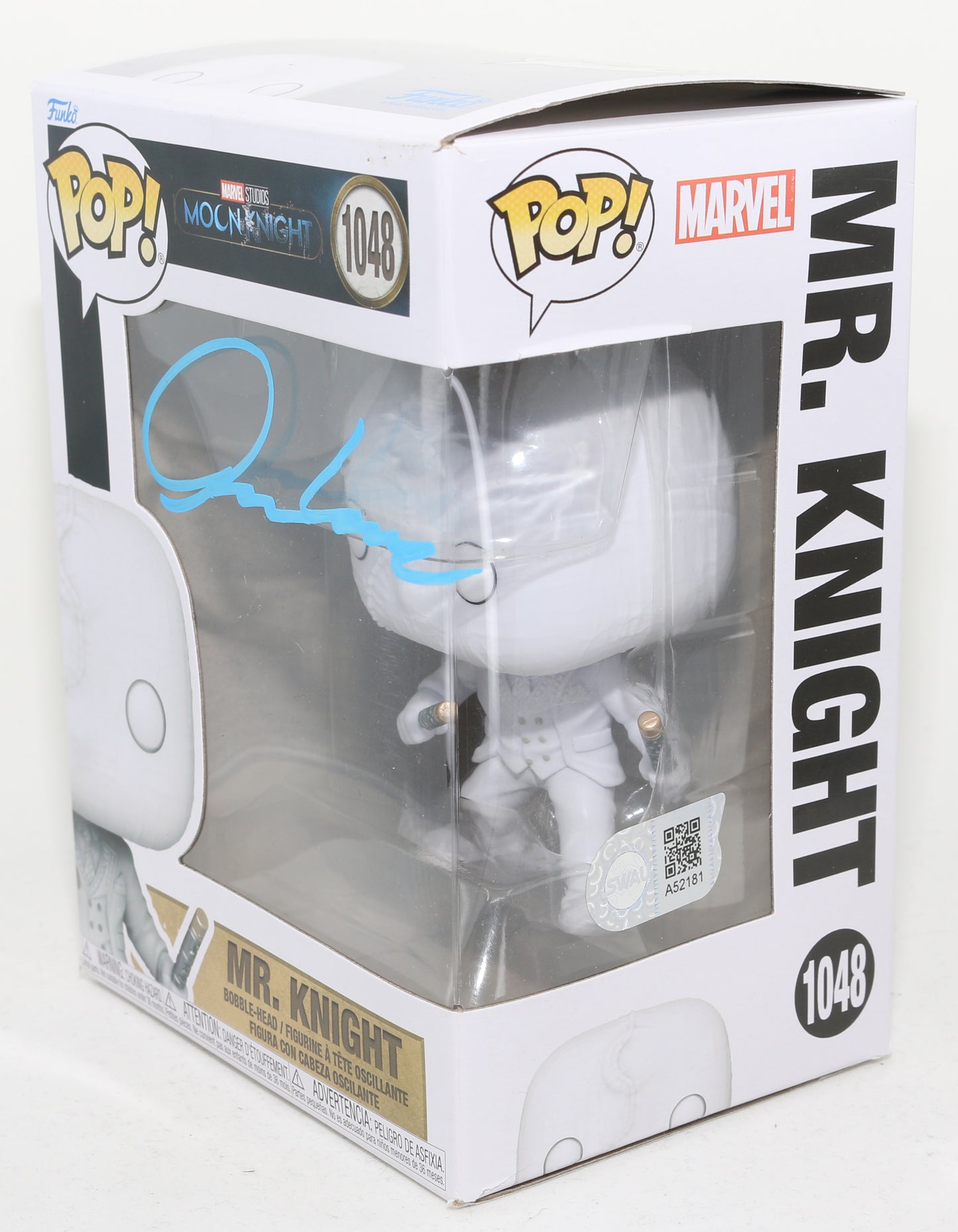 
                  
                    Oscar Isaac as Mr. Knight in Moon Knight (SWAU) Signed Funko POP! #1048
                  
                