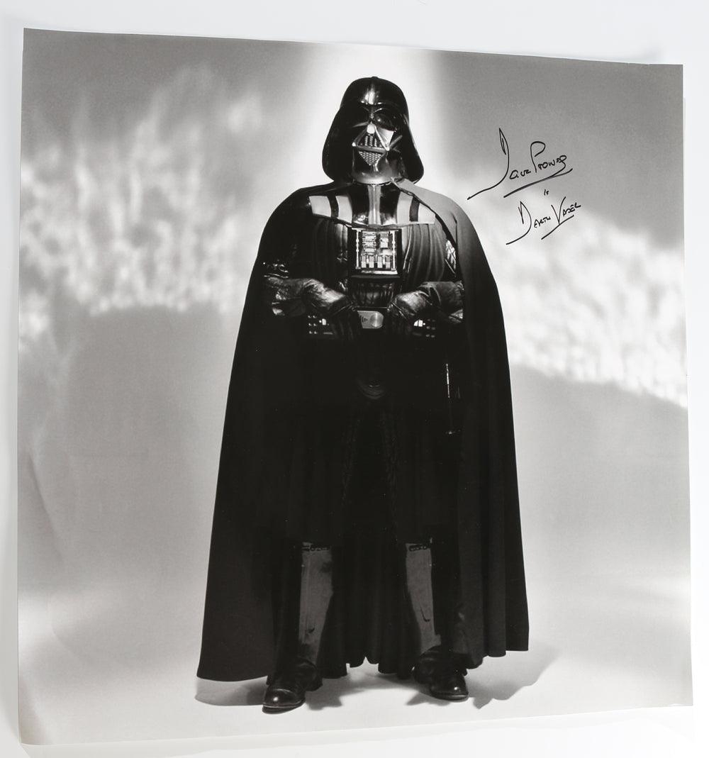Dave Prowse as Darth Vader in Star Wars: Return of the Jedi Signed 24x24 Poster With Character Name