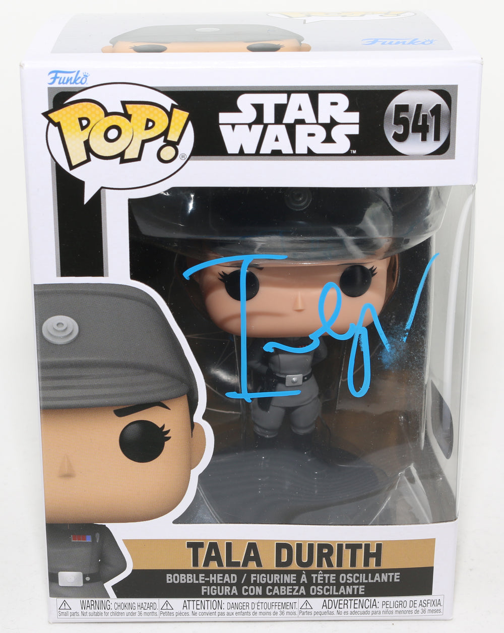 Indira Varma as Tala Durith in Star Wars: Obi-Wan Kenobi (SWAU) Signed Funko POP! #541